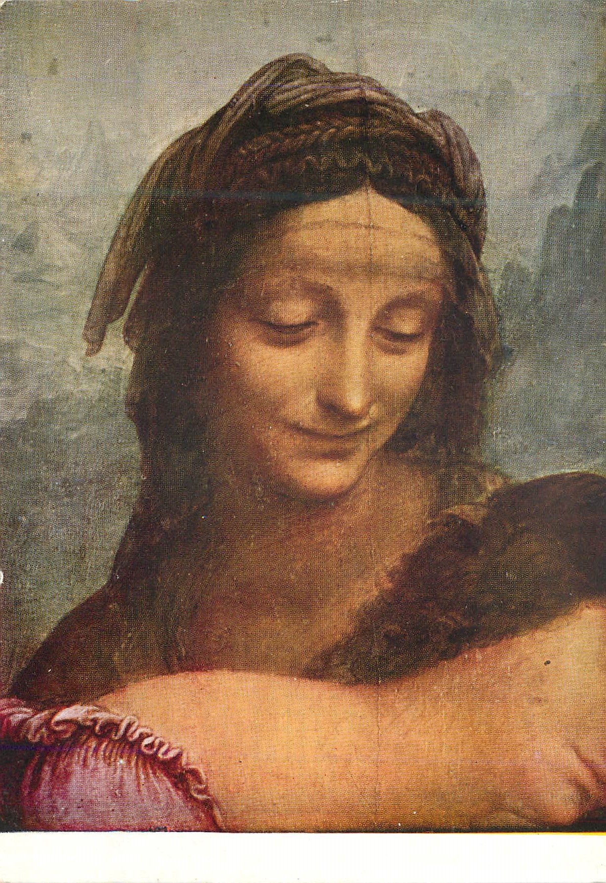 CPM Leonard de vinci (1452 1519) sainte anne