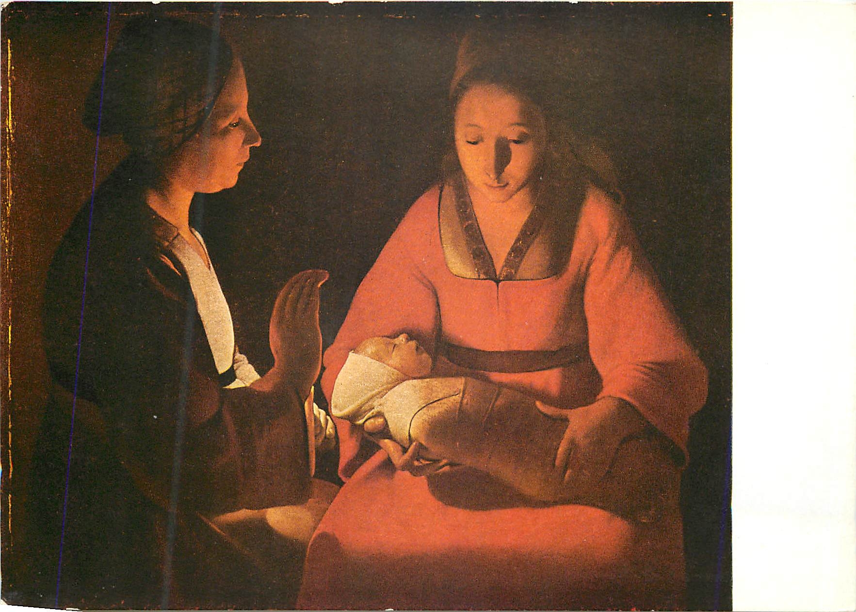 CPM Georges du menil de la tour (1592 1652) le nouveau ne (vers 1630 1633)
