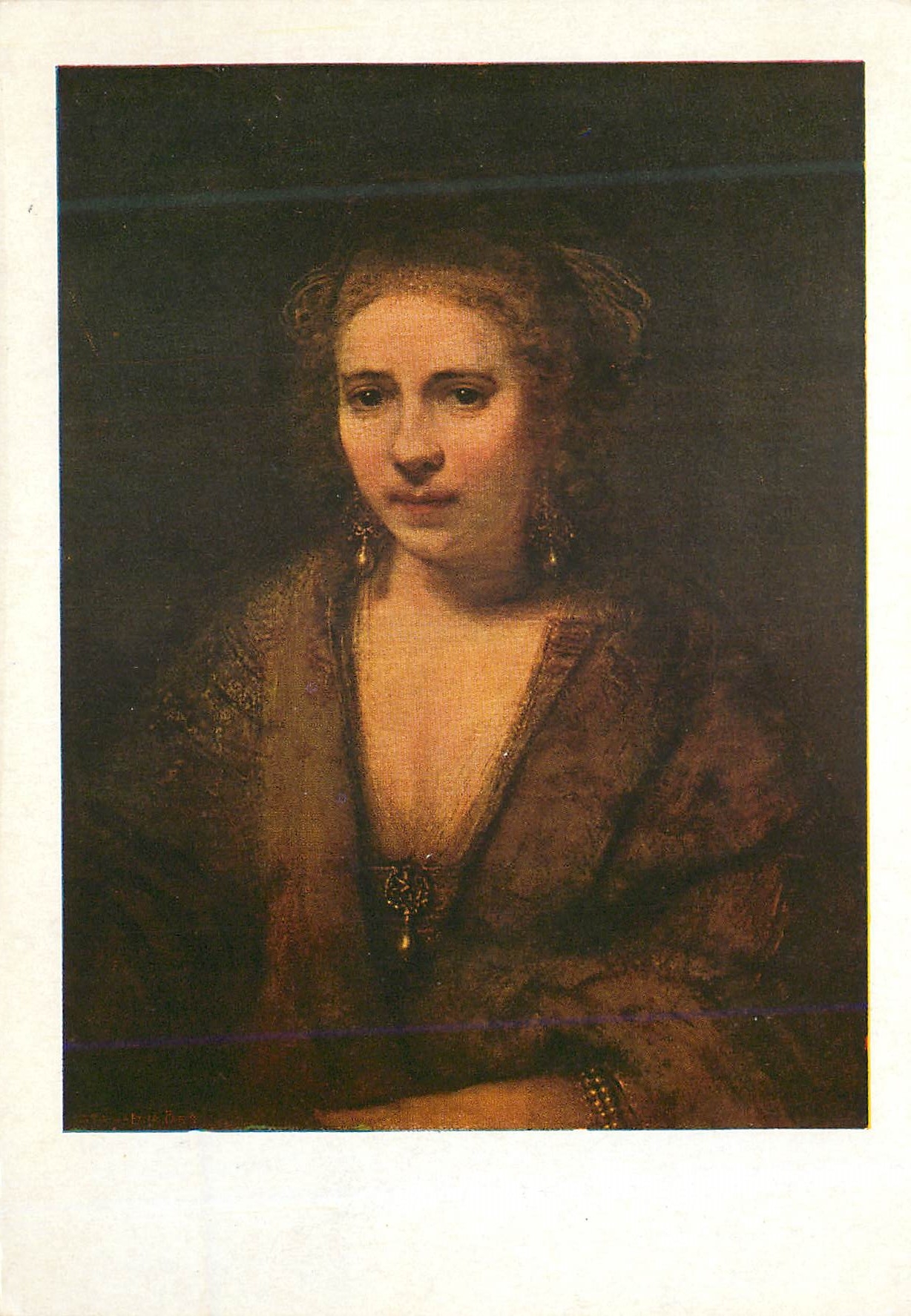 CPM Harmensz van ryn rembrandt (1606 1669) portrait de hendrickje stoffels