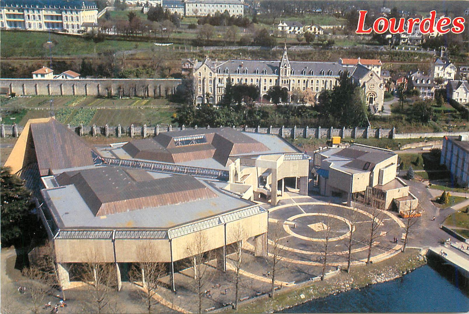 CPM Lourdes l'eglise ste bernadette