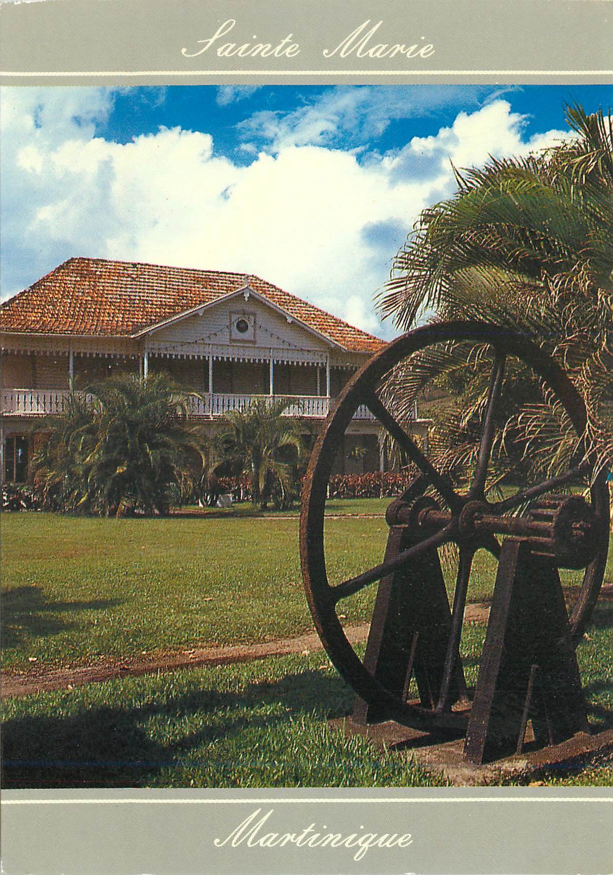 CPM La martinique sainte marie le musee du rhume st james