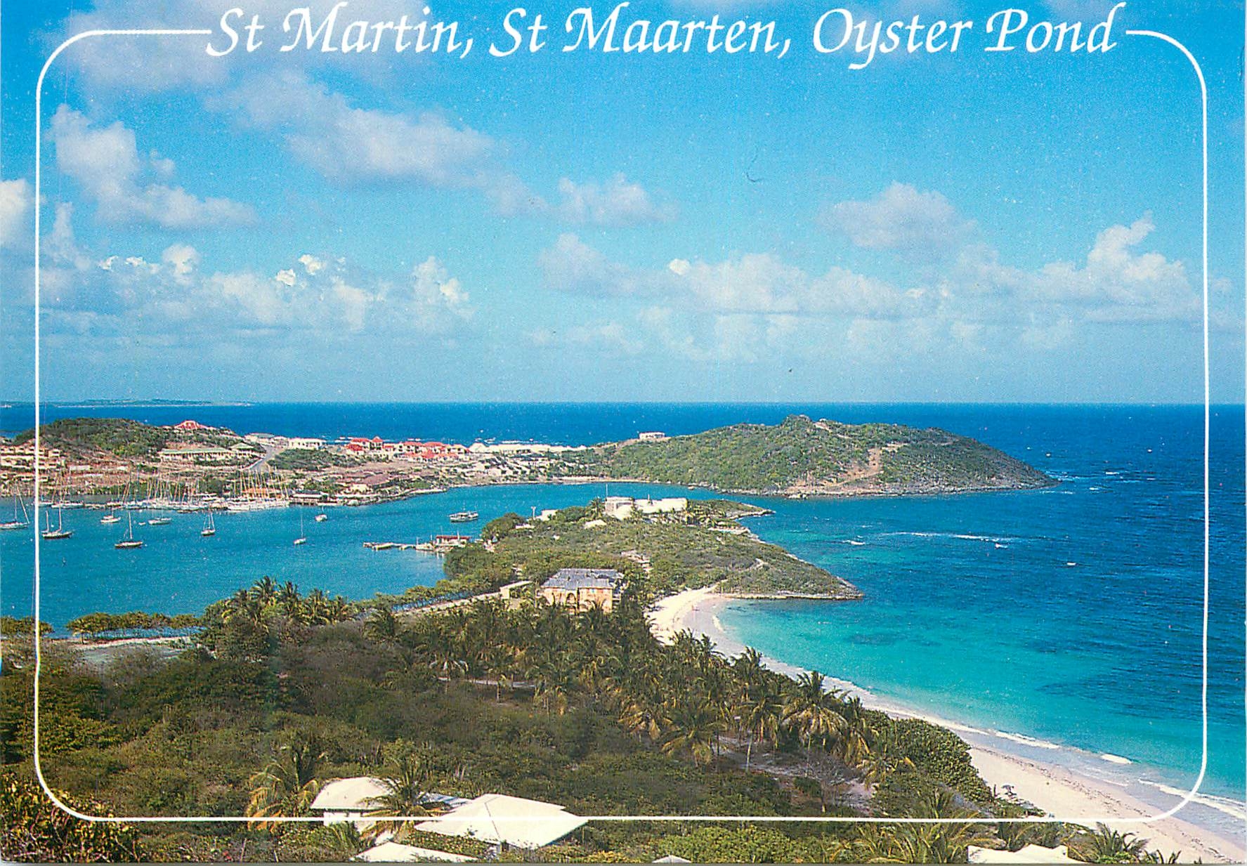 CPM Saint martin oyster pond l'etang aux huitress