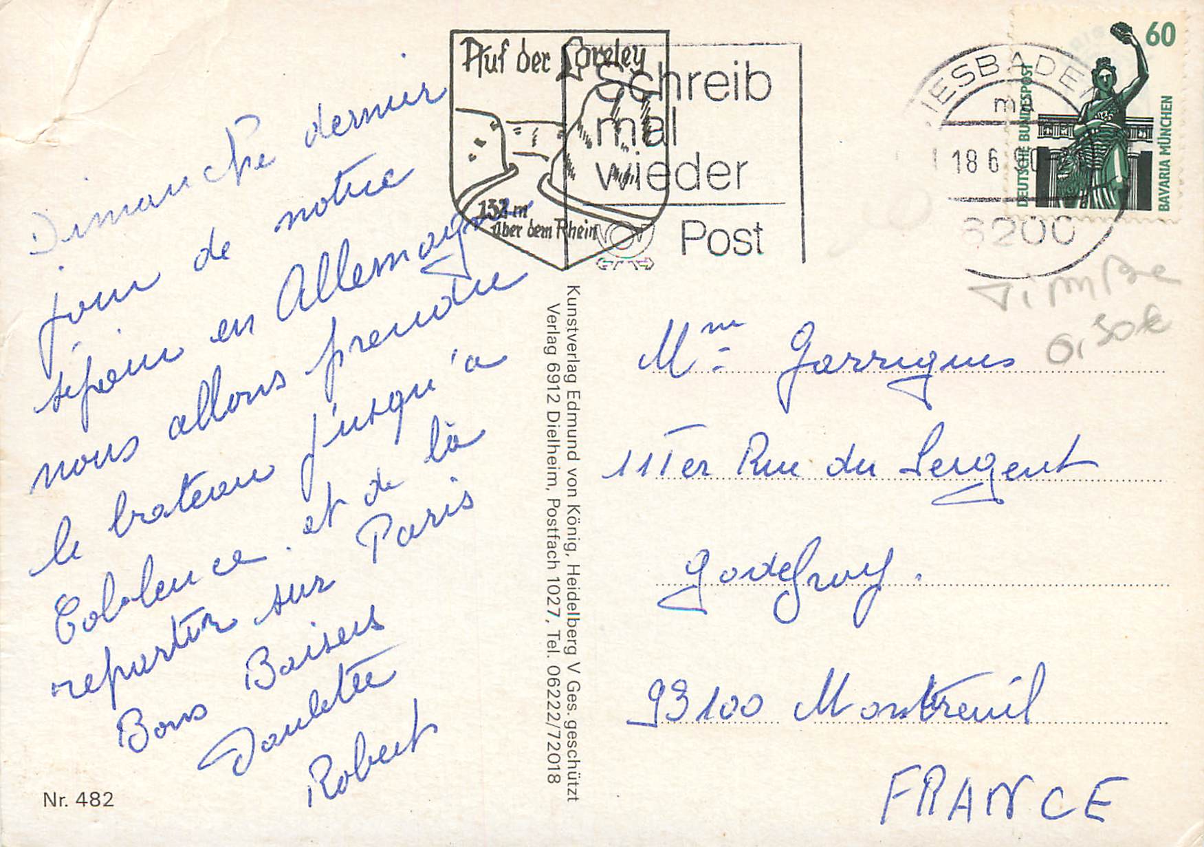 CPM Loreley — Rückseite