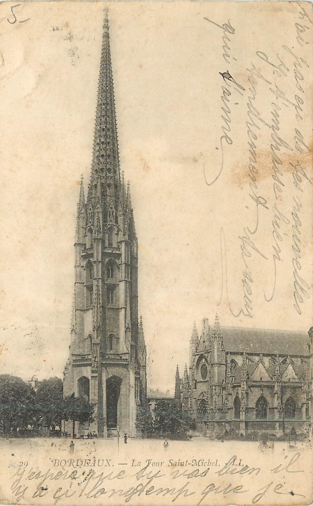 CPA Bordeaux la tour saint michel