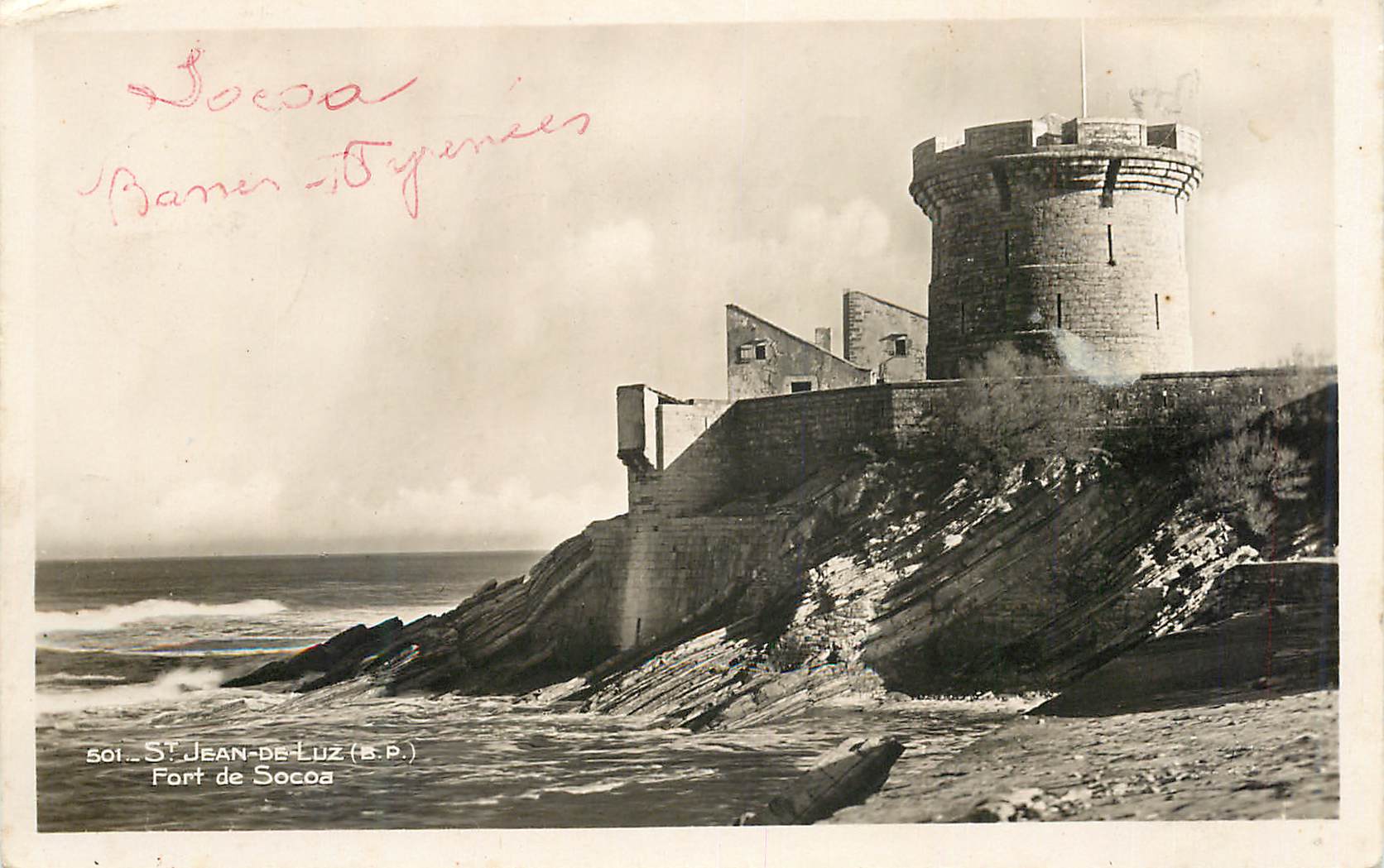 Fort de Socoa — Saint-Jean-de-Luz (B.P.) — SOI