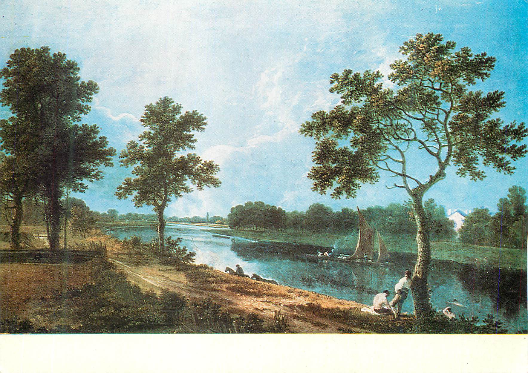 CPM Richard wilson 1714 1782 the thames at twickennham Norfolk museums sservice (Norwich castle Museum)