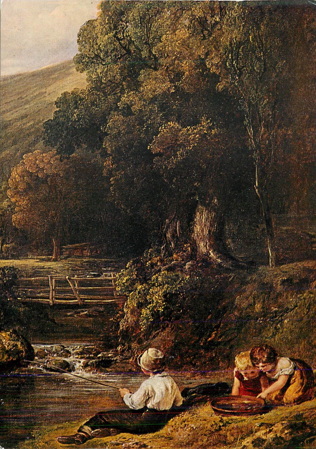 CPM Borrowdale (detail) william collins (1788 1847)