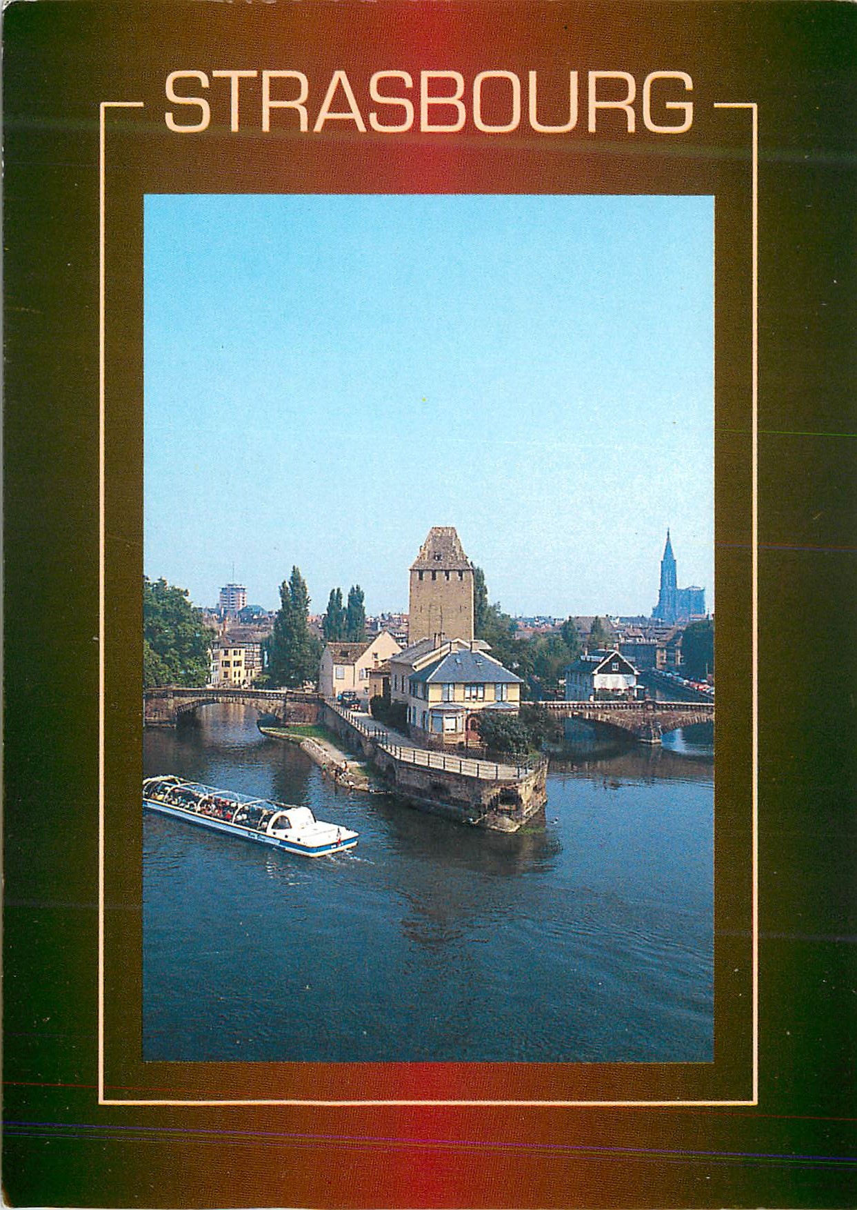 CPM Strasbourg (Alsace) les ponts couvert