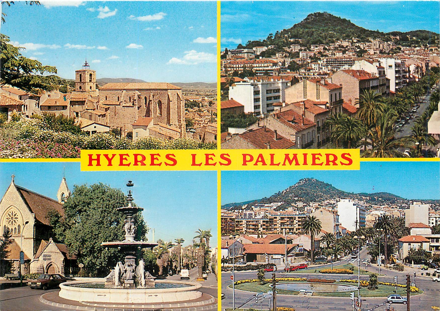 CPM Au soleil de la cote d'azur hyeres les palmiers