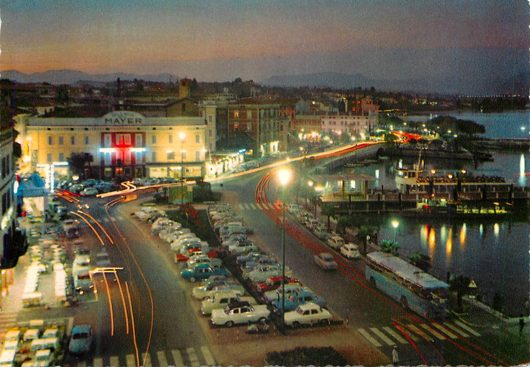 CPM Lac de garda desenzuno (de nuit)