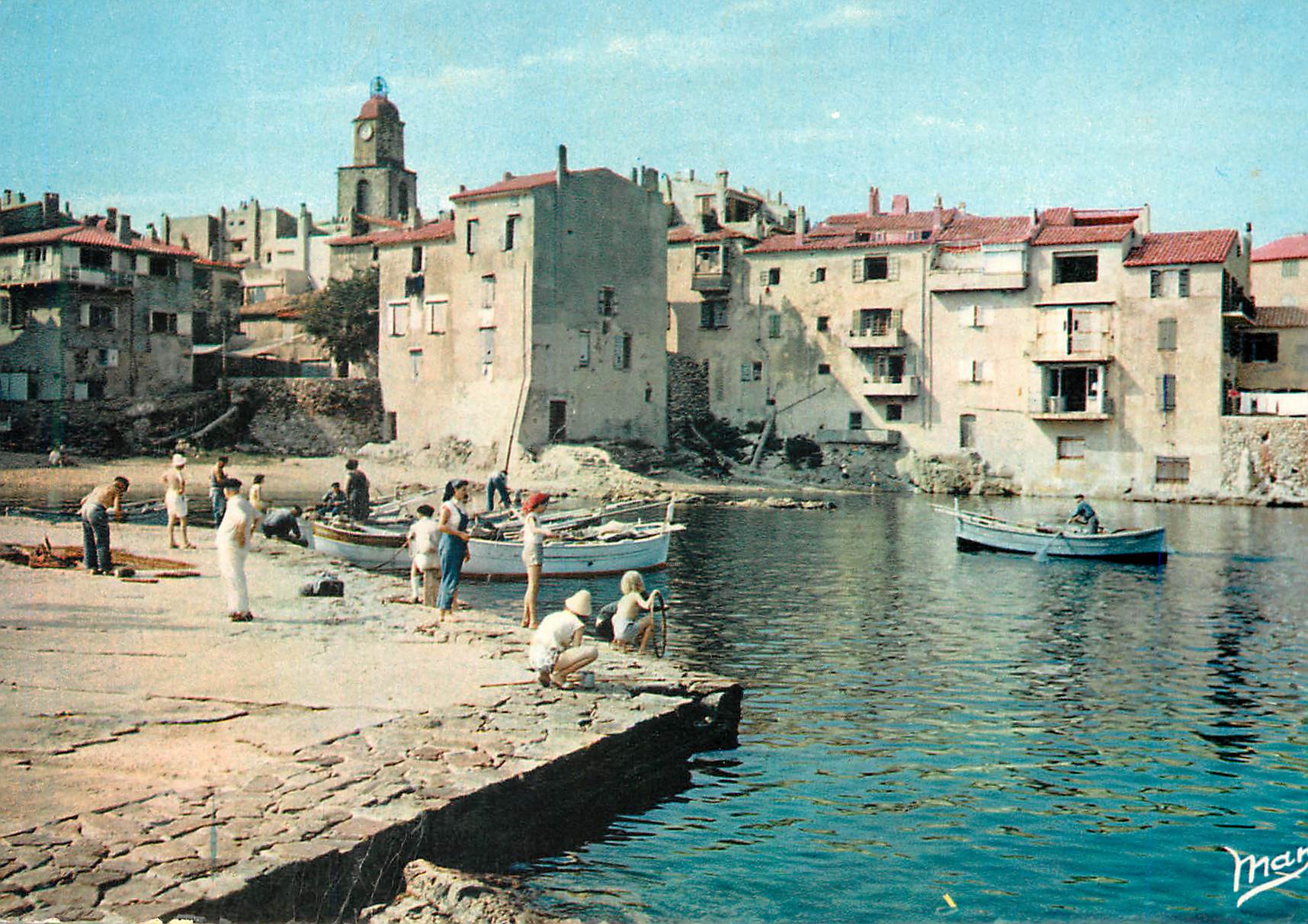 Saint-Tropez — Alter Hafen der Fischer — Les Editions « MAR »