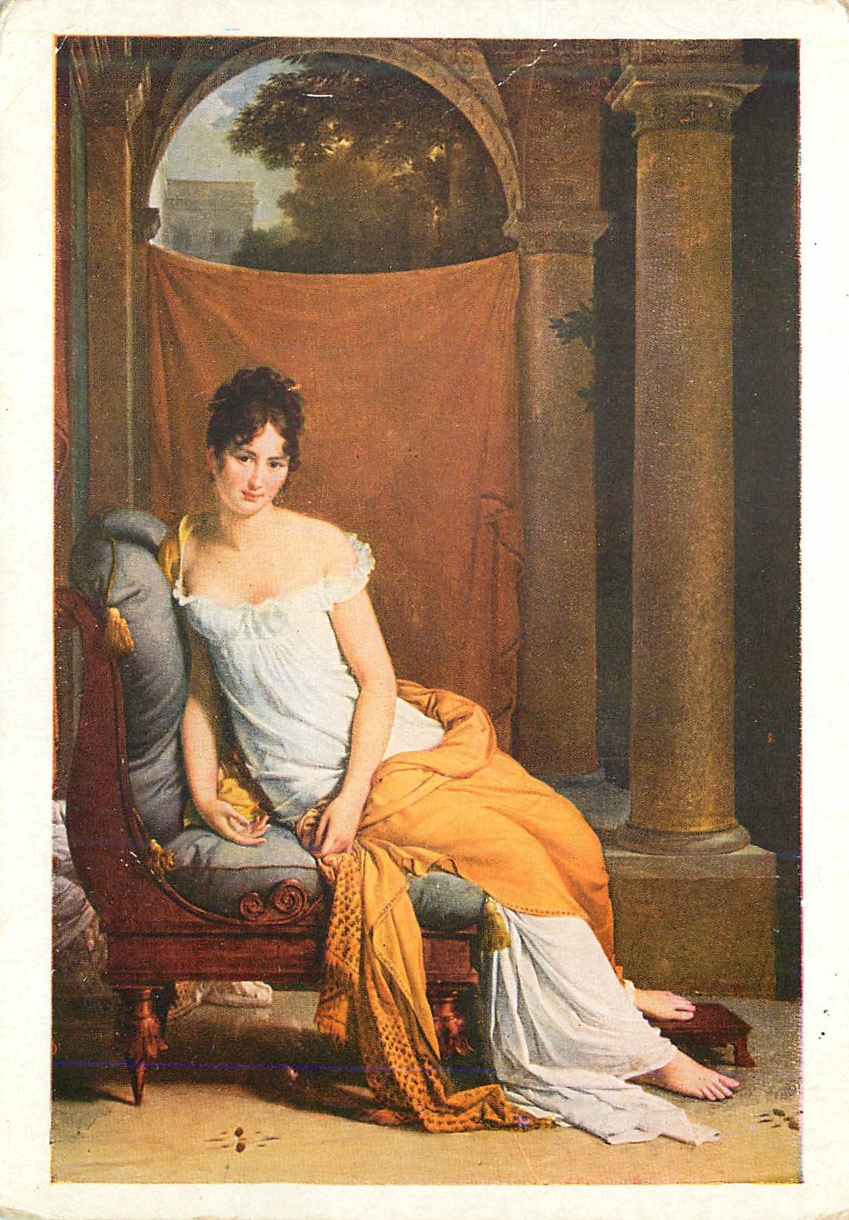 CPM Francois pascal gerard madame recamier (1770 1873)