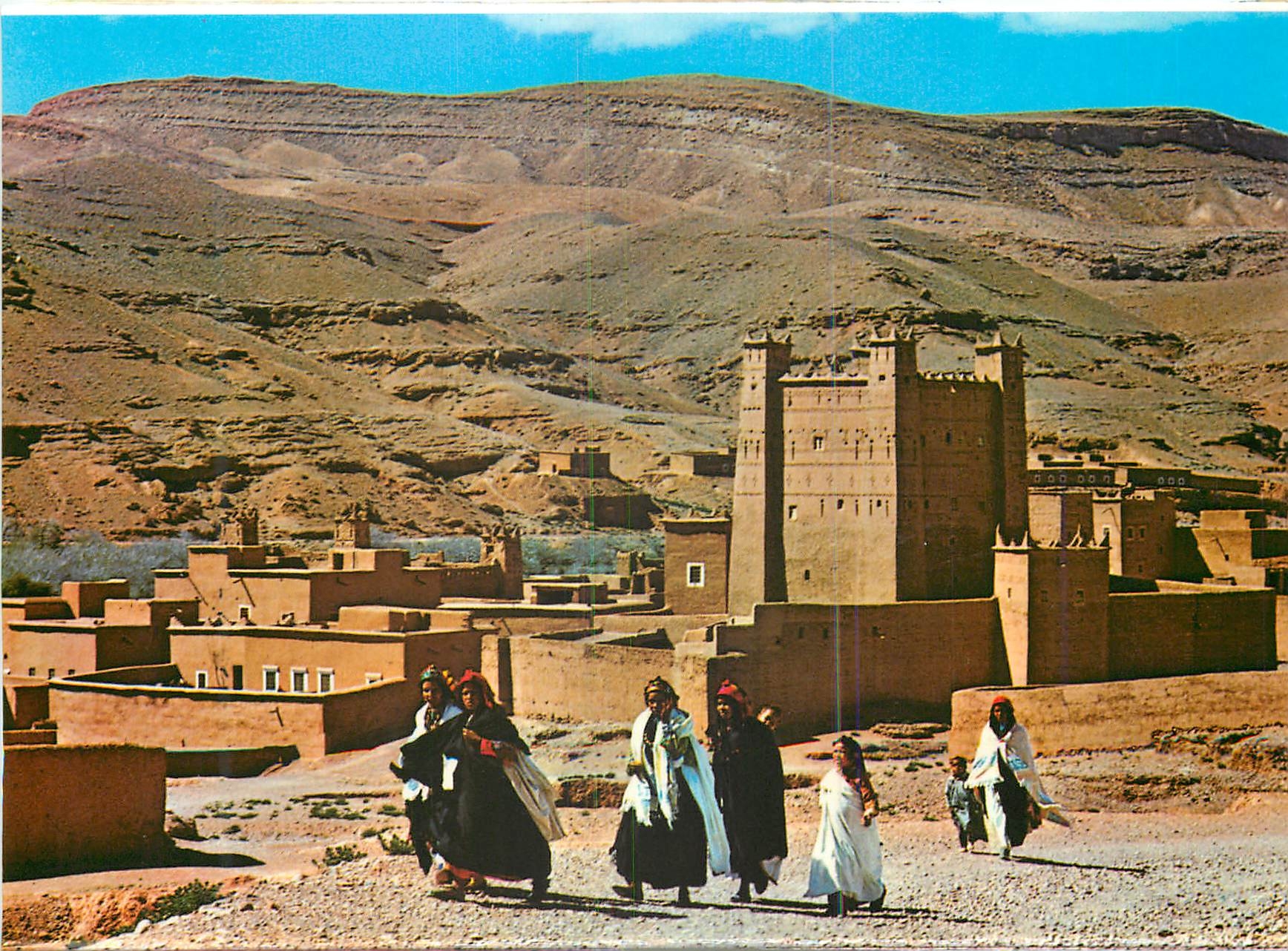 CPM Le maroc pittoresque Bouchalne du dades
