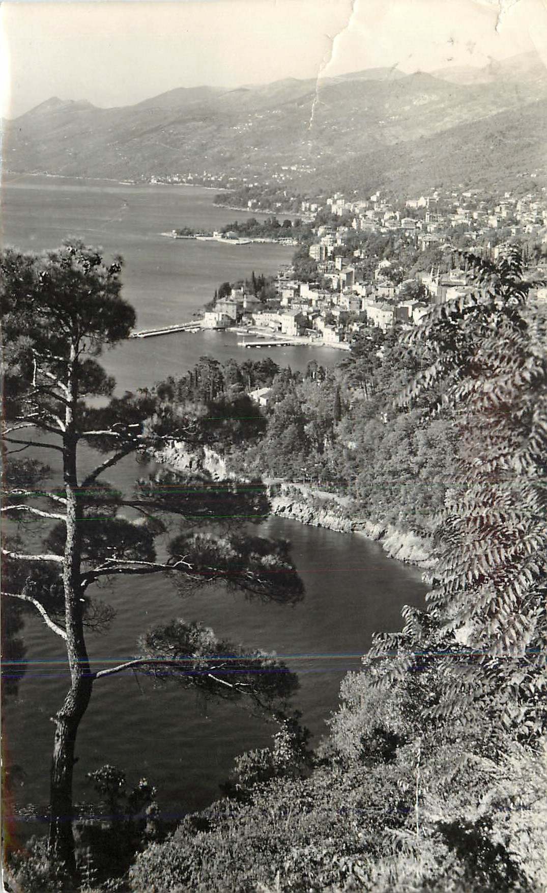 Moderne Ansichtskarte Opatija