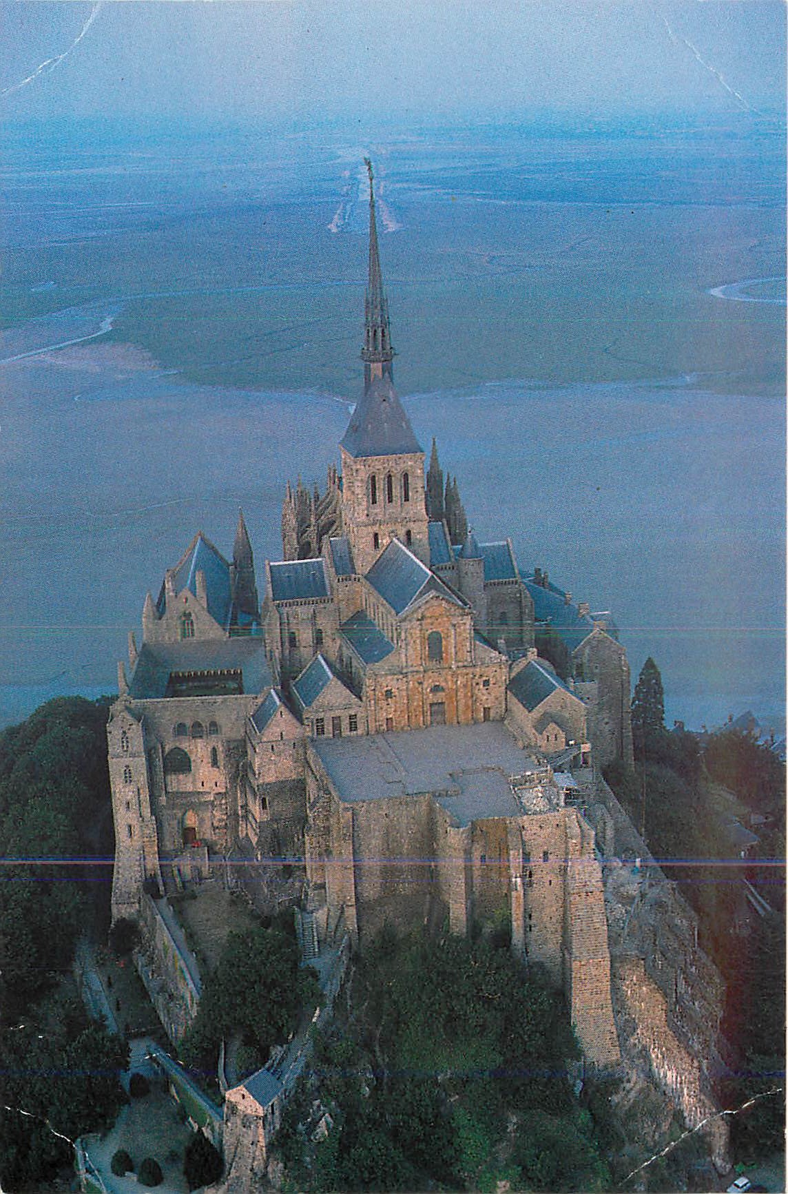 CPM Le mont saint michel merveille de l'occident