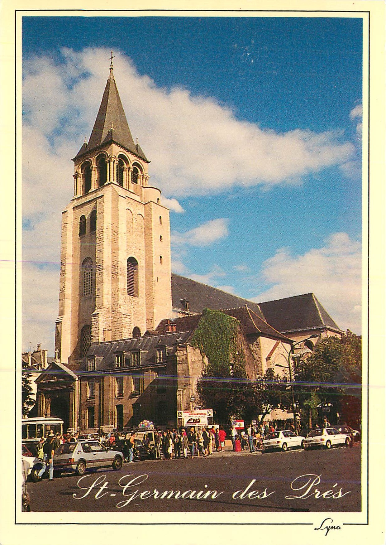 CPM Paris l'eglise St Germain des pres