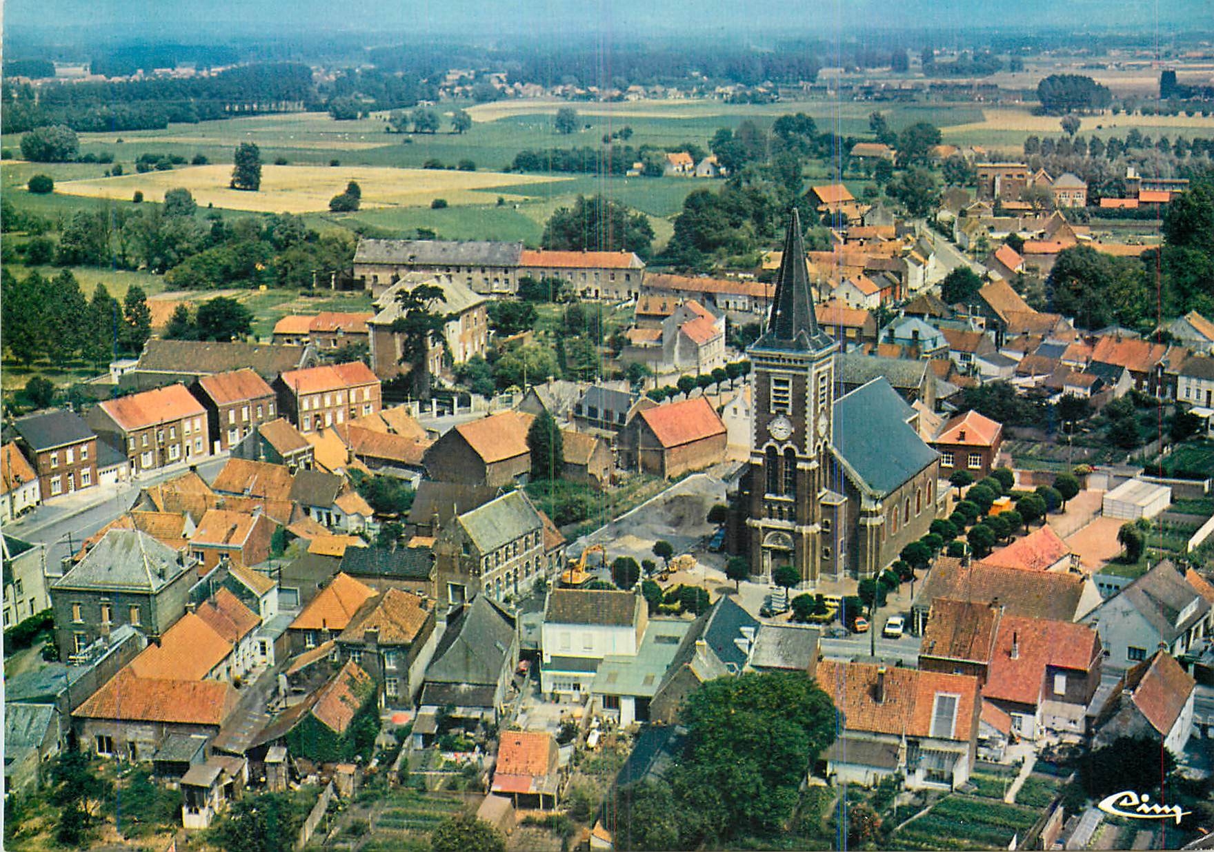 CPM Crespin (Nord) Vue generale aerienne