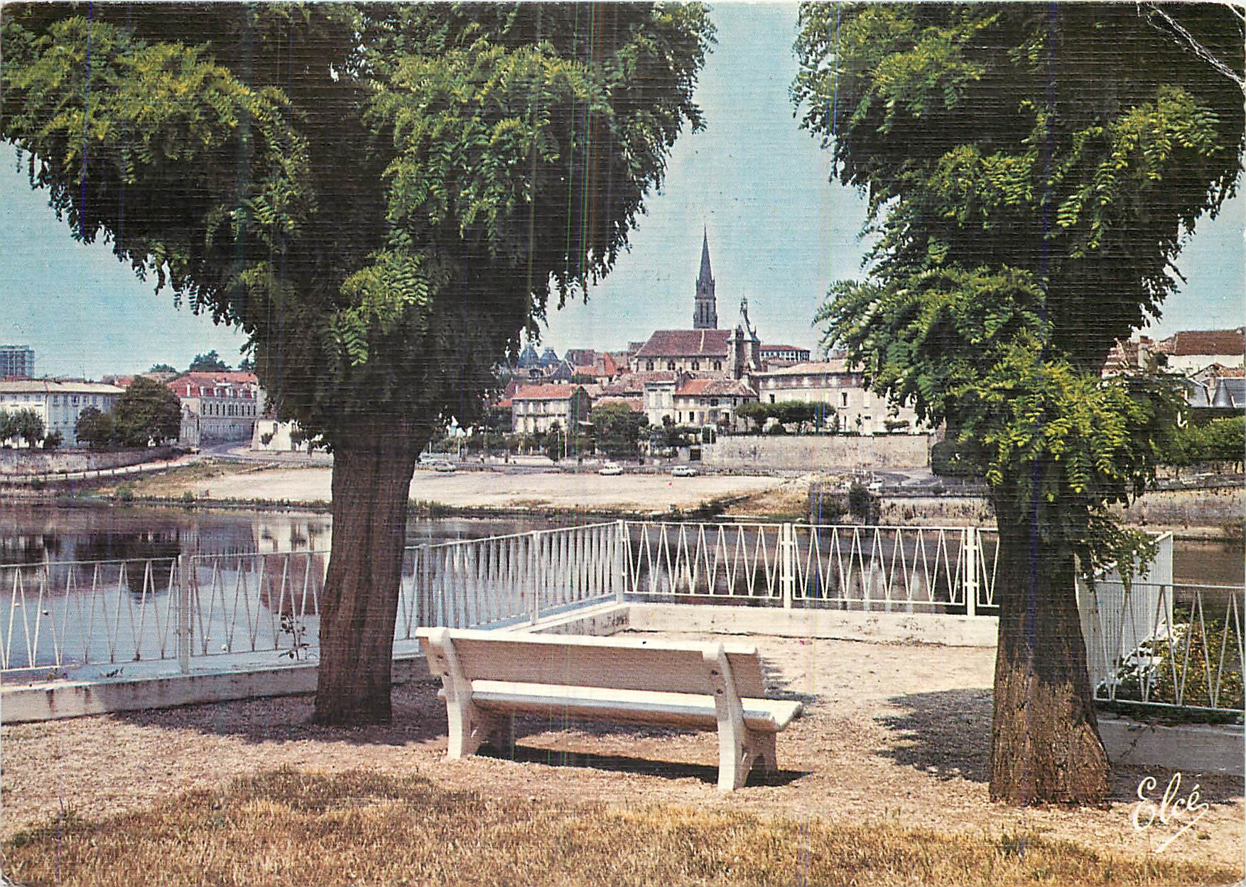 CPM Bergerac Vue generale de la Ville