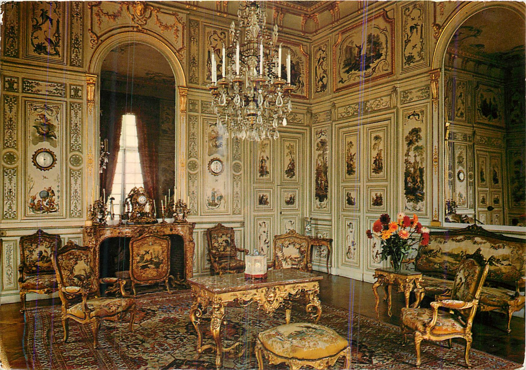 Château de Champs-sur-Marne — Salon chinois de Christophe Huet (1740) — Éditions Gaud