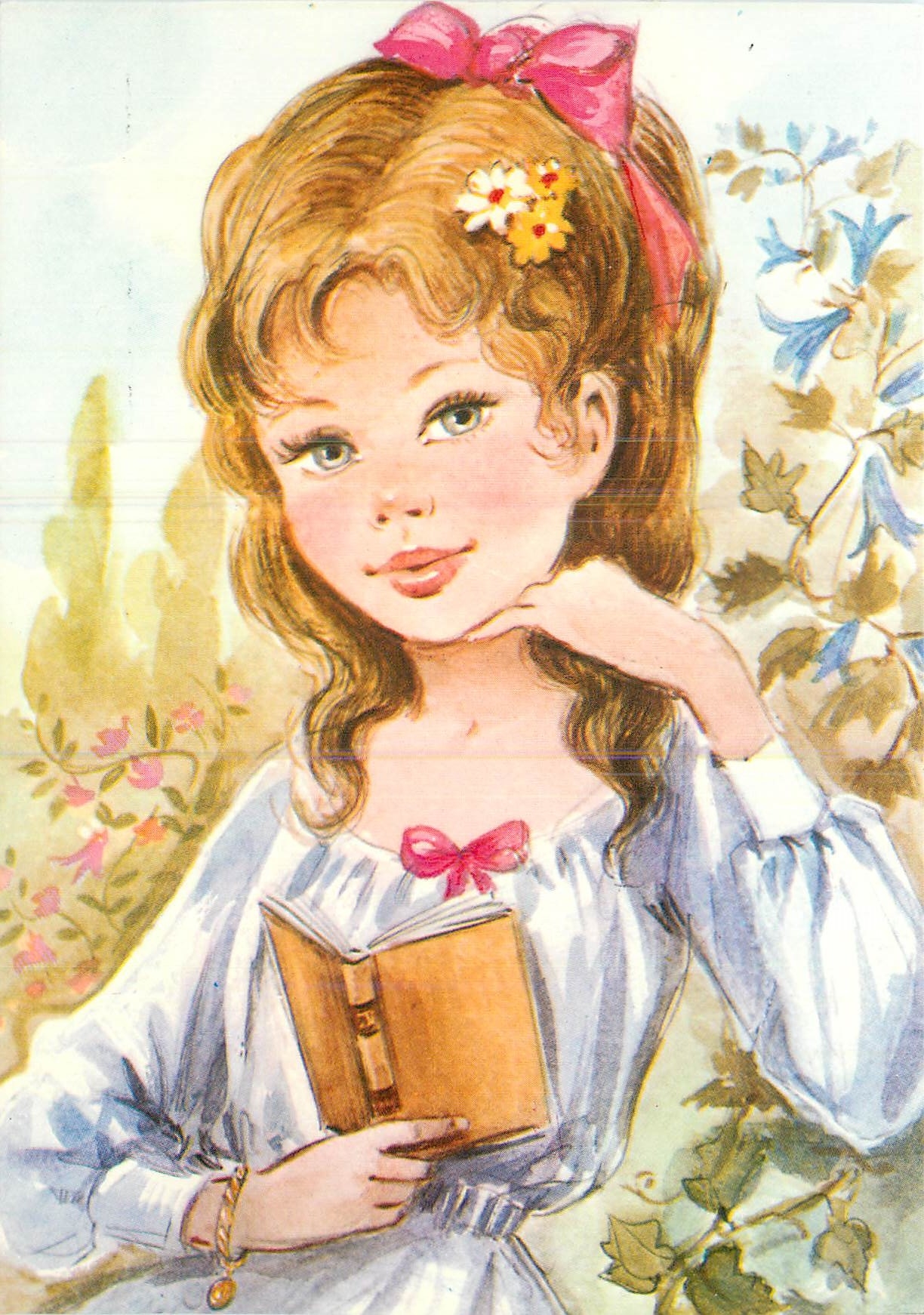 CPM Jeune fille