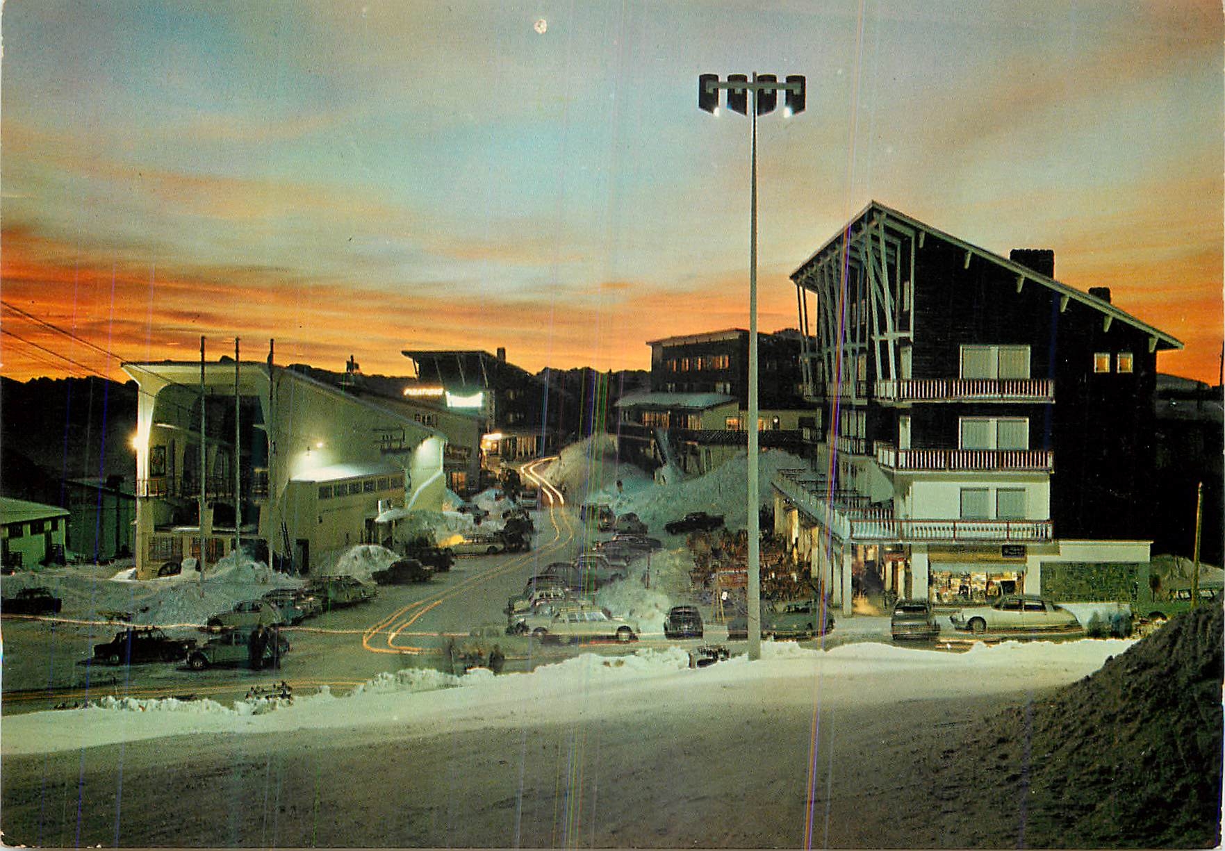 CPM Chamrousse (Isere) Le Recoin au crepuscule