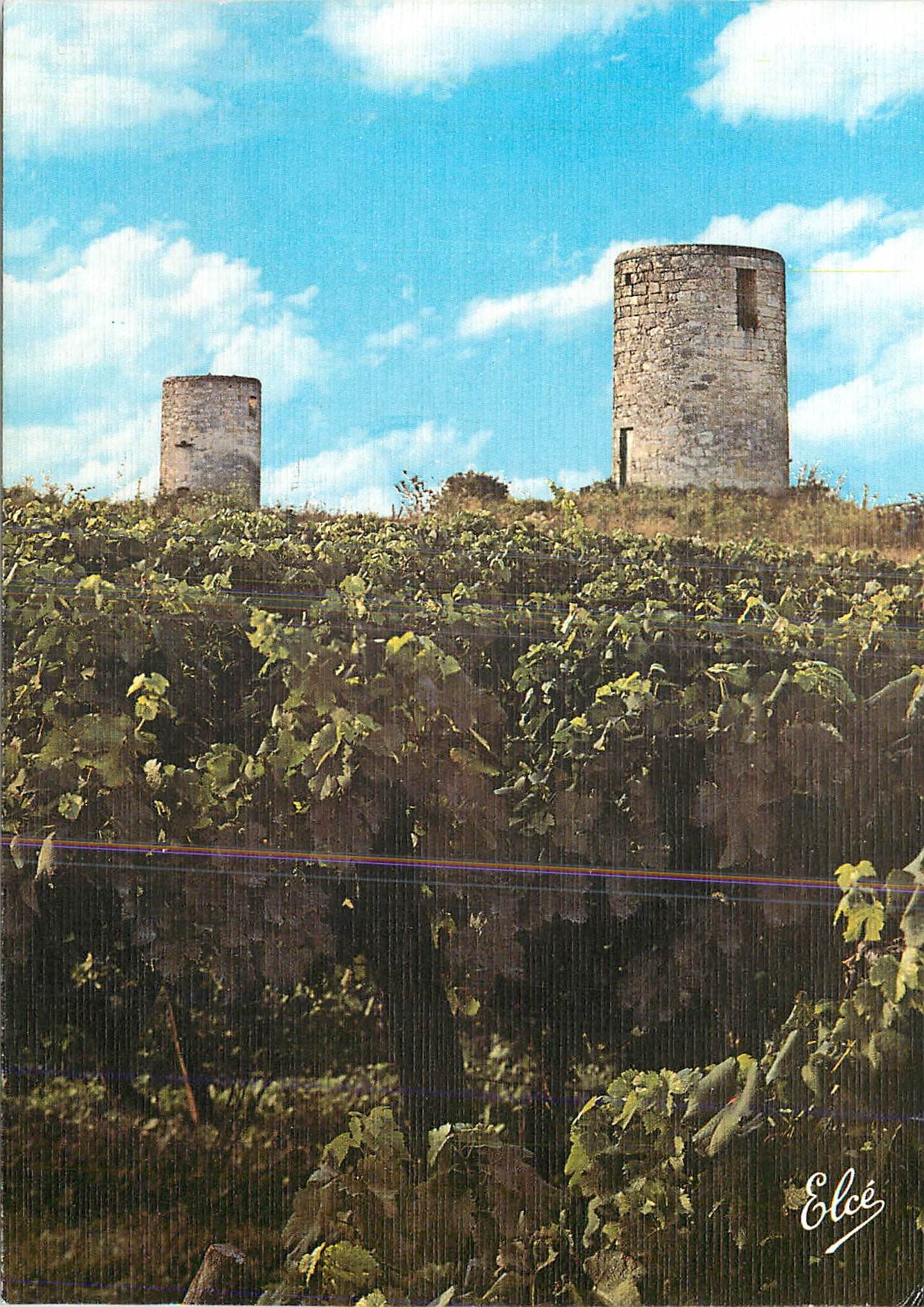 CPM Montagne Les Moulins de Caion