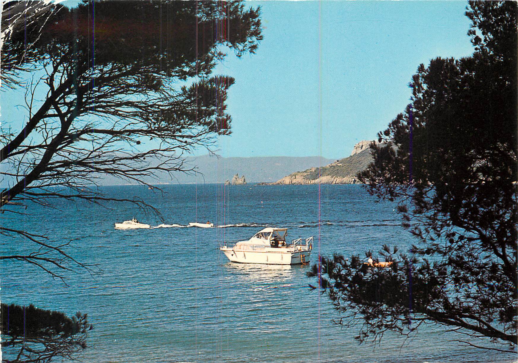 CPM La Cote d'Azur Un coin de paradis