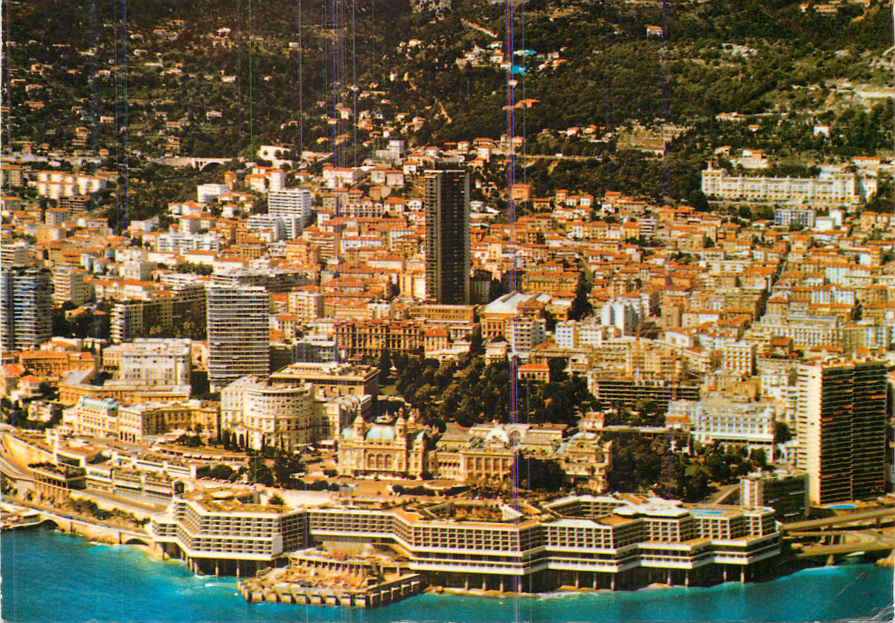 CPM La Cote d'Azur Principaute de Monaco