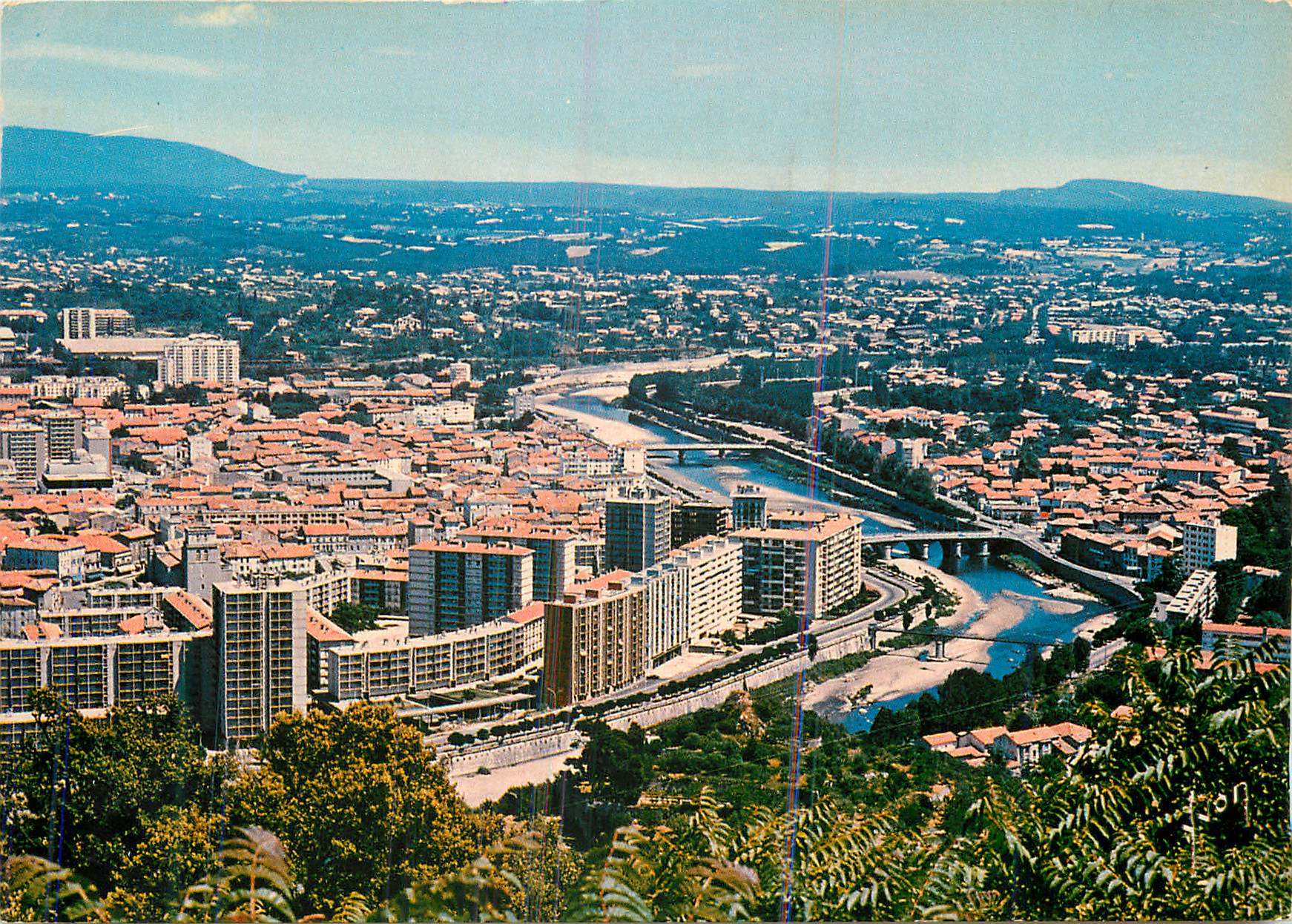 CPM Ales (Gard) Vue generale