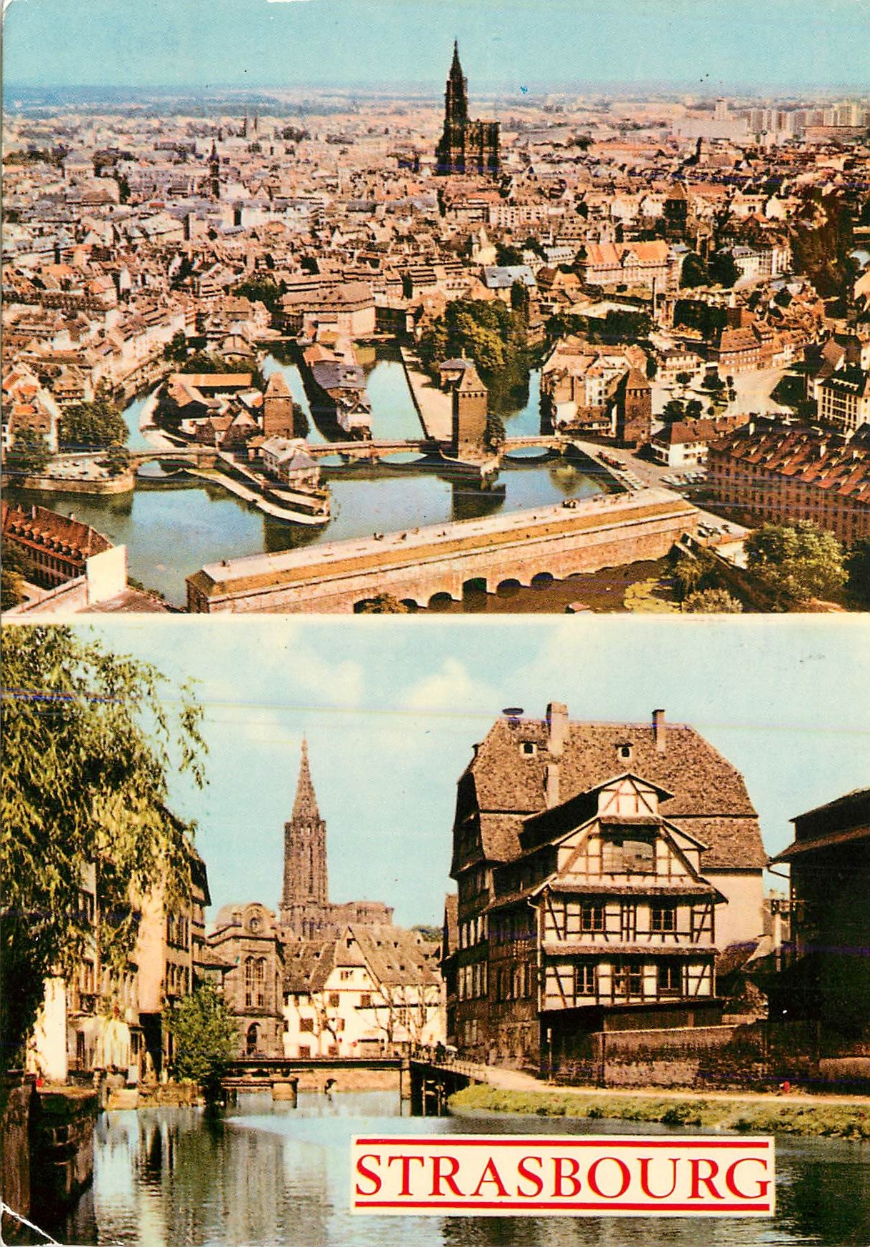CPM Strasbourg (Bas-Rhin) Vue aerienne