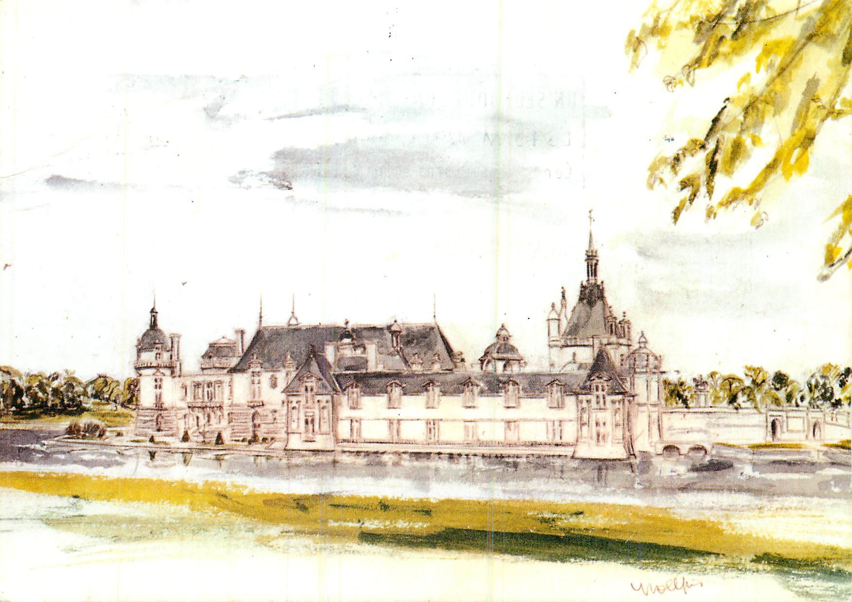 CPM Chateau de Chantilly