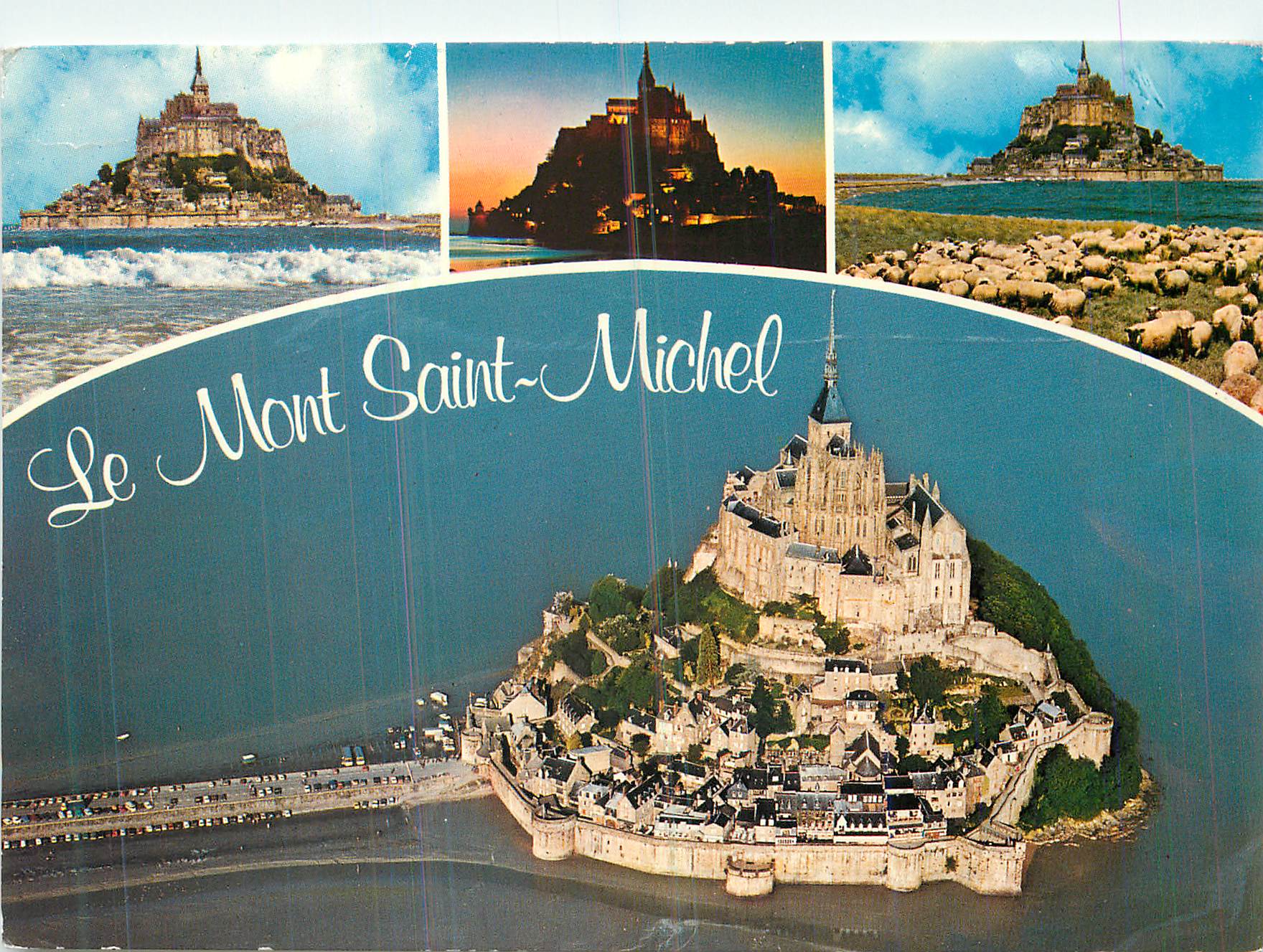 Le Mont Saint-Michel — vue panoramique et scènes — Éditions d'Art 'JACK' n°22700