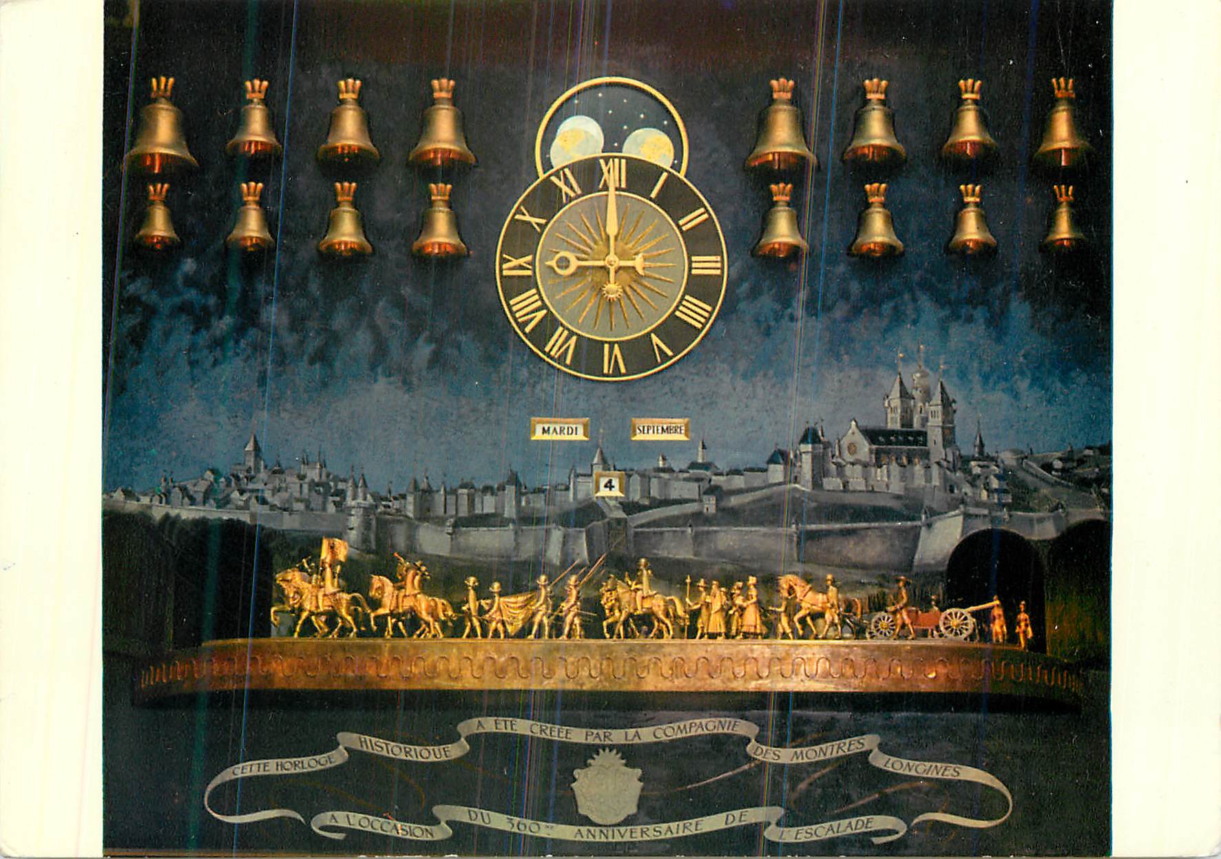 CPM Geneve L'Horloge historique du Passage Malbuisson