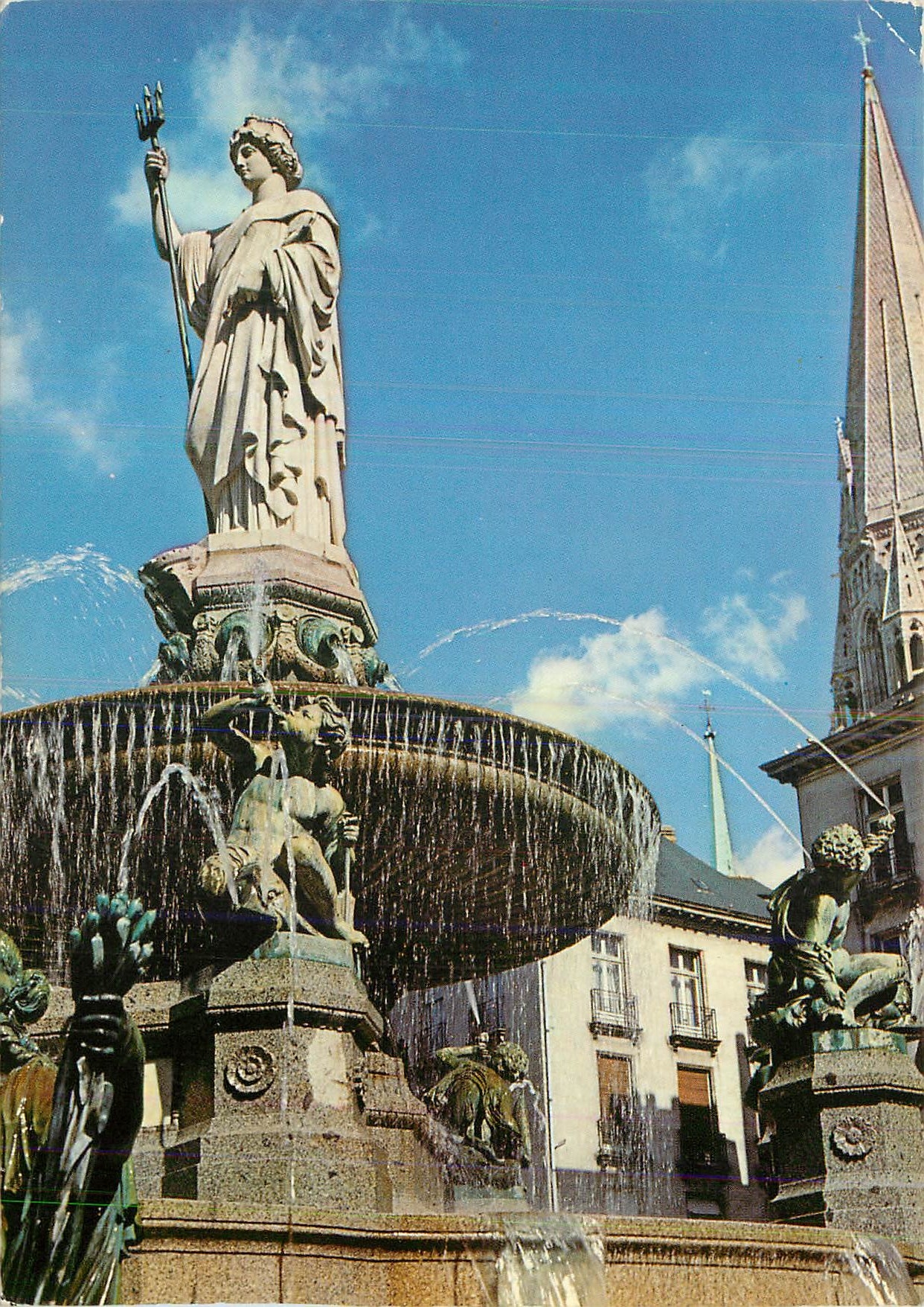 CPM Nantes (Loire-Atlantique) Place Royale