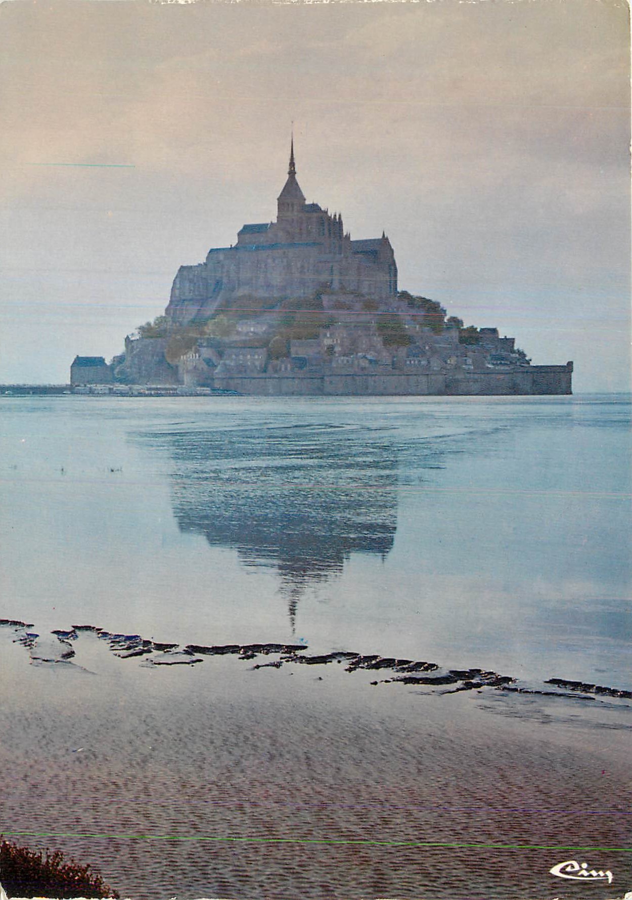 Mont-Saint-Michel — Rücklicht — Verlag Cing