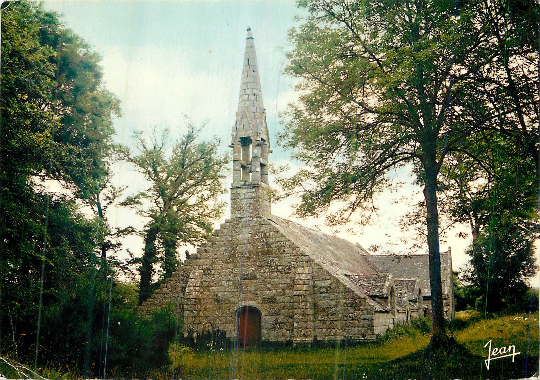 CPM La Bretagne Tregune (Finistere) La Chapelle de Kervain