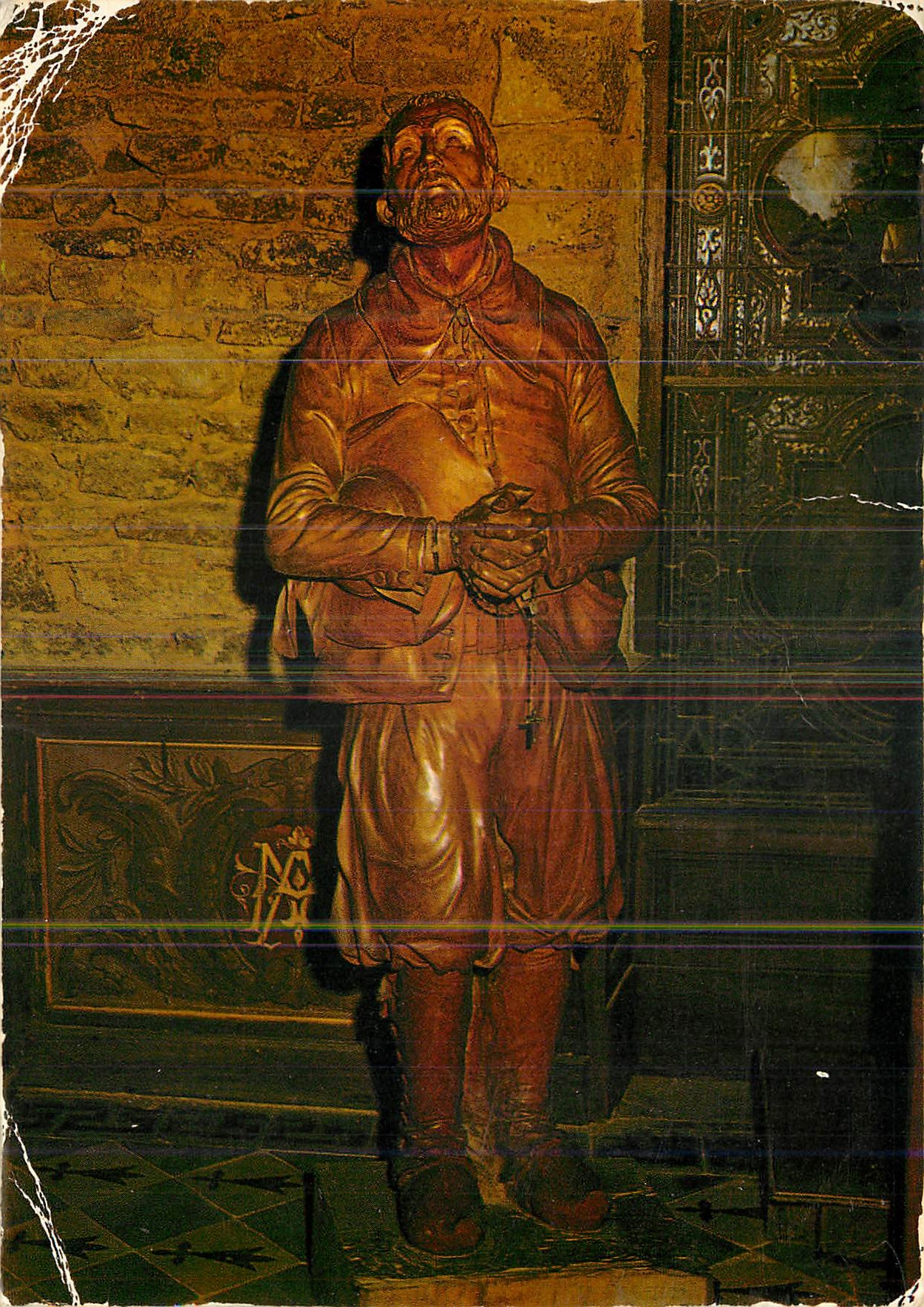 CPM Sainte Anne D'Auray (Morbihan) La Statue de Nicolazic