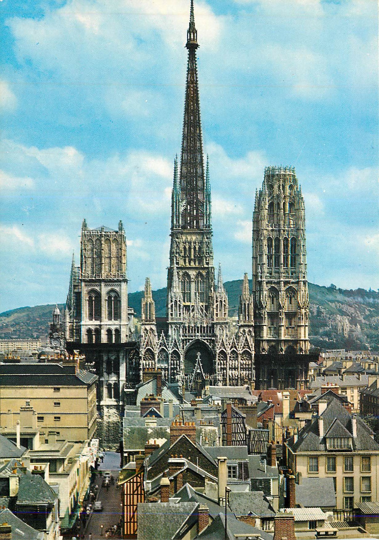 CPM Rouen (Seine-Maritime) La Cathedrale vue de beffroi