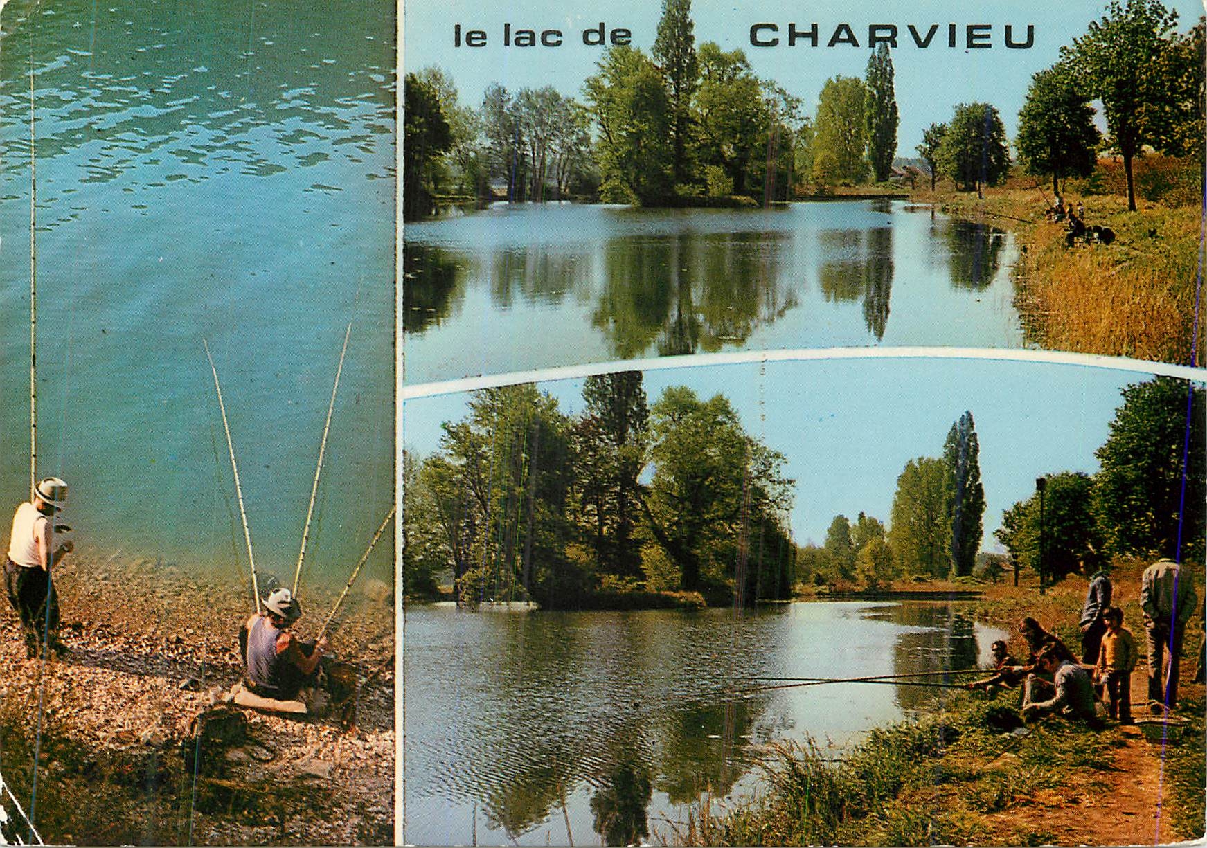 CPM Le Lac de Charvieu (Isere)