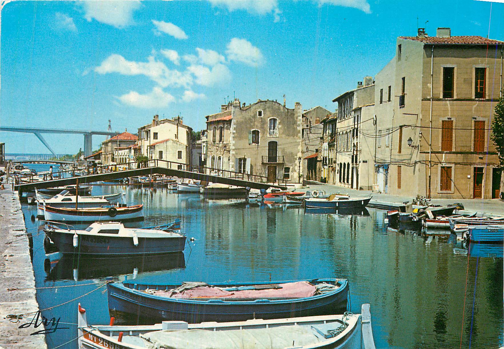 CPM Martigues La Venise Provencale Le canal St Sebastien