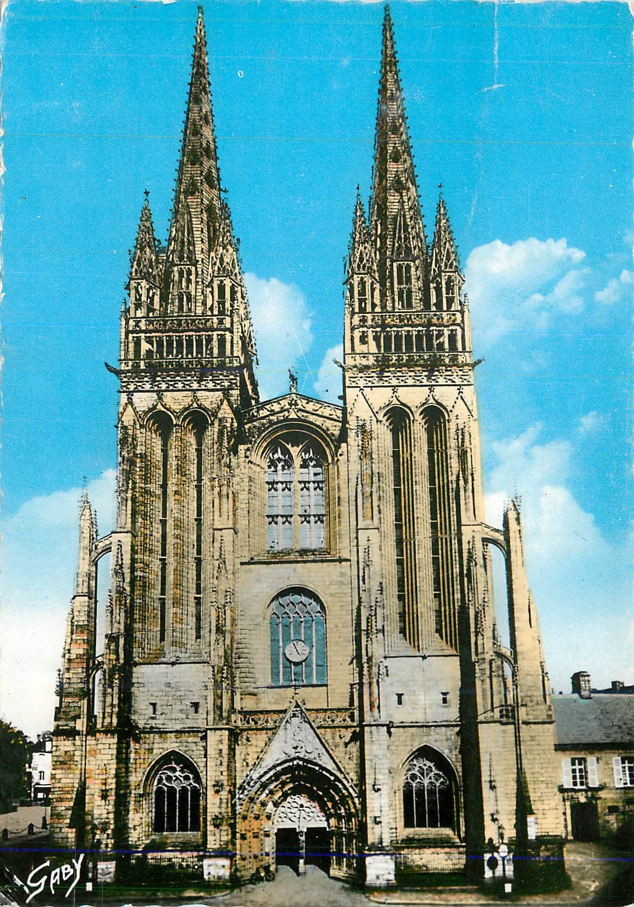 CPM Quimper (Sud-Finistere) Cathedrale St Corentin (XVe S)