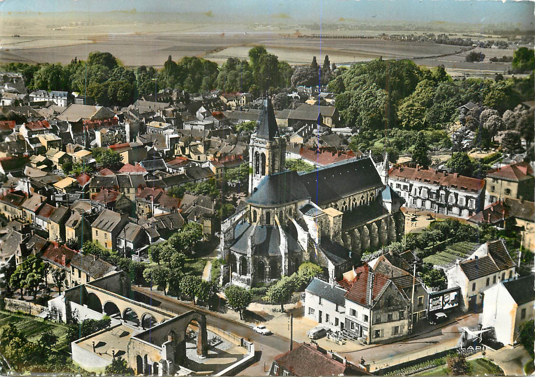CPM Gonesse (Seine-et-Oise L'Eglise Les Ruines de l'Ancien Hotel Dieu