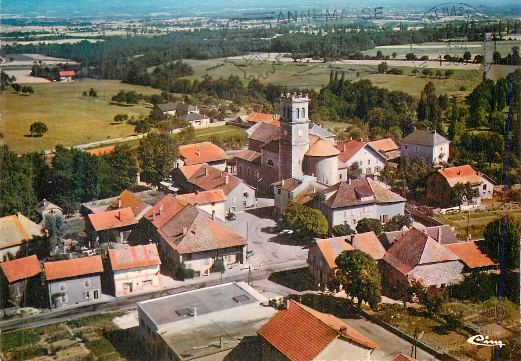 Annemasse — vue aérienne du centre du pays — Cing