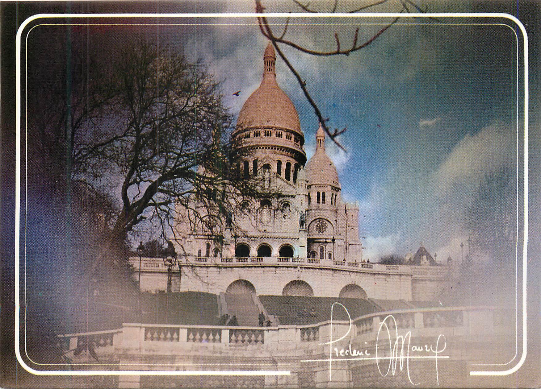 Montmartre — La Basilique du Sacré-Cœur — Éditeur Ecaussin d'Or, N°11