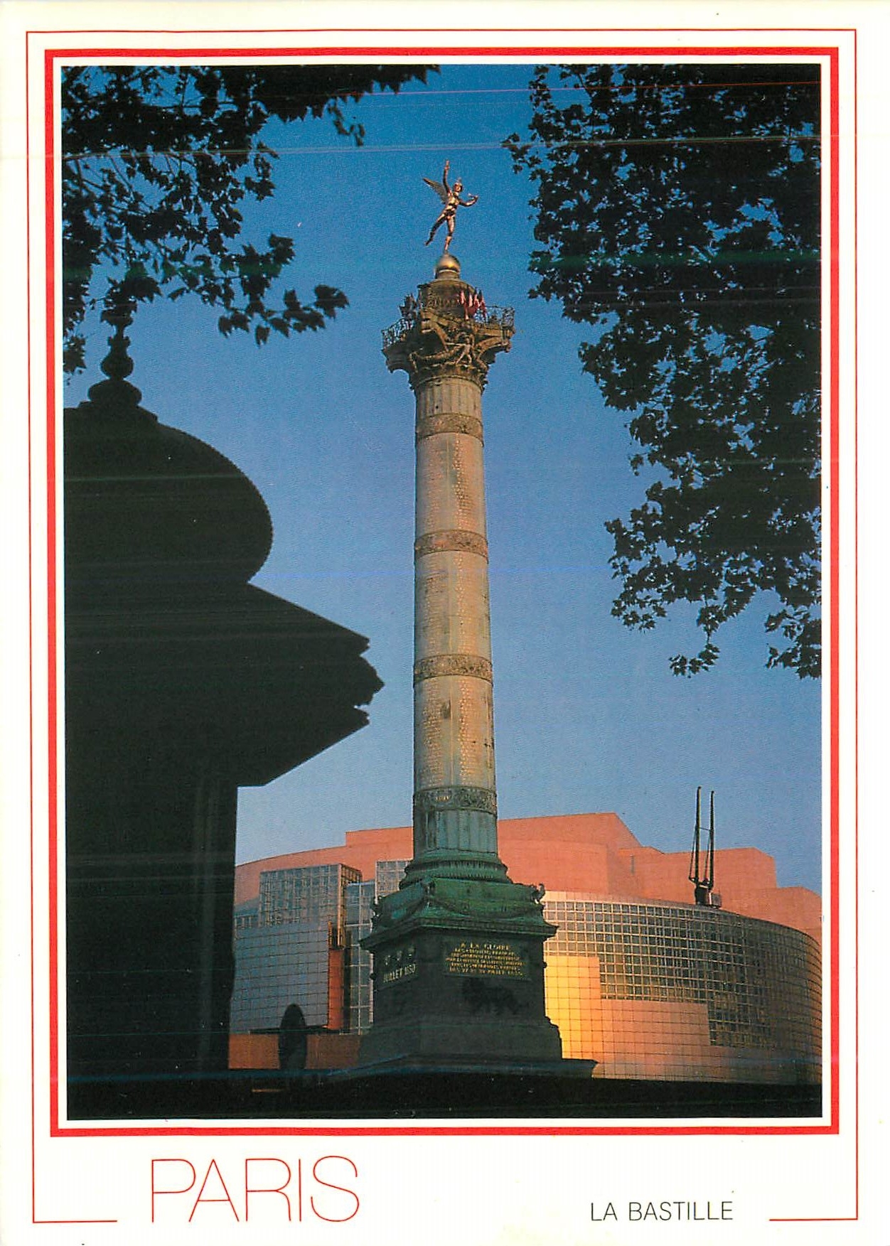Paris — La Bastille — Colonne de Juillet — Éditions IRIS