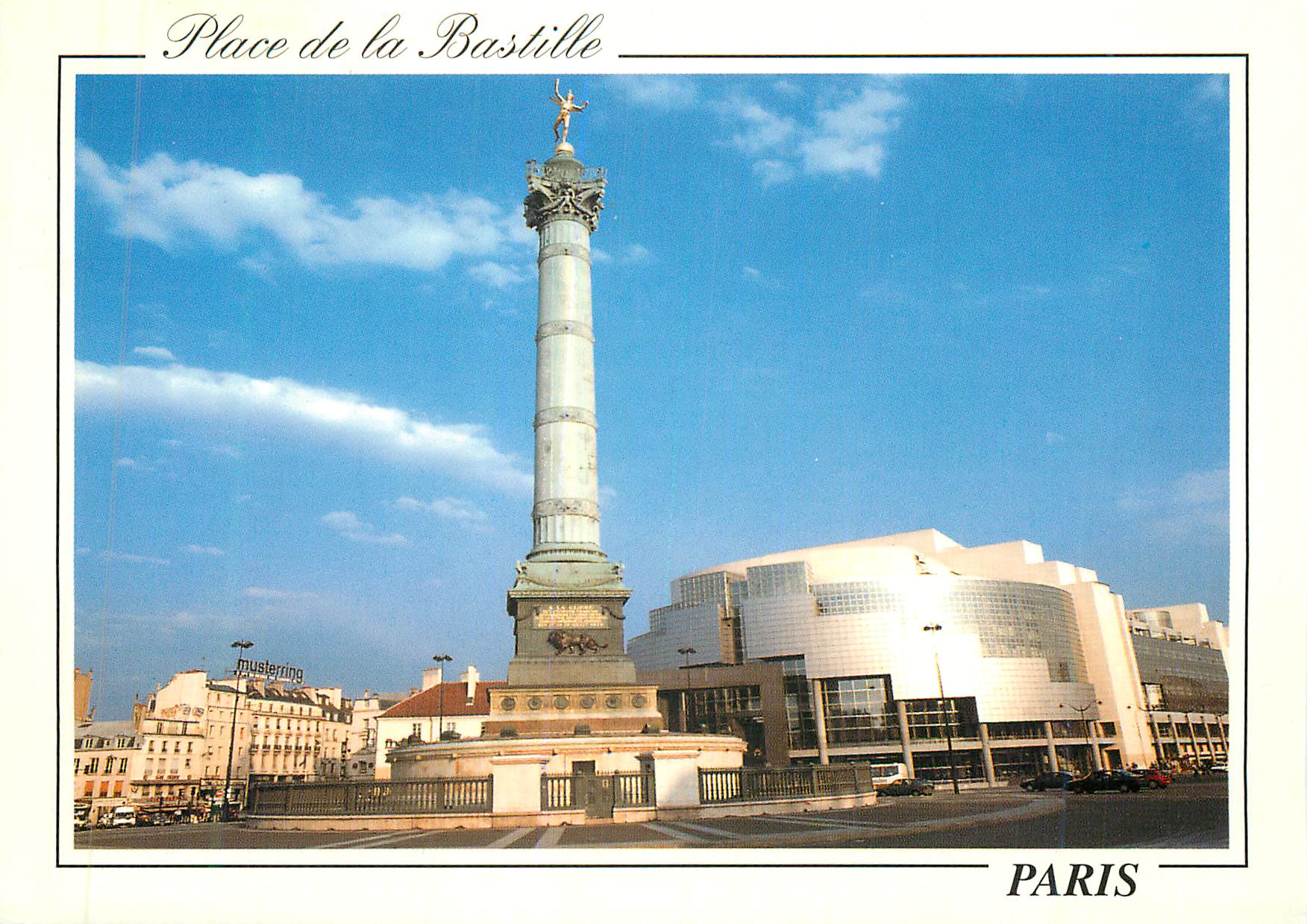 CPM Paris Place de la Bastille