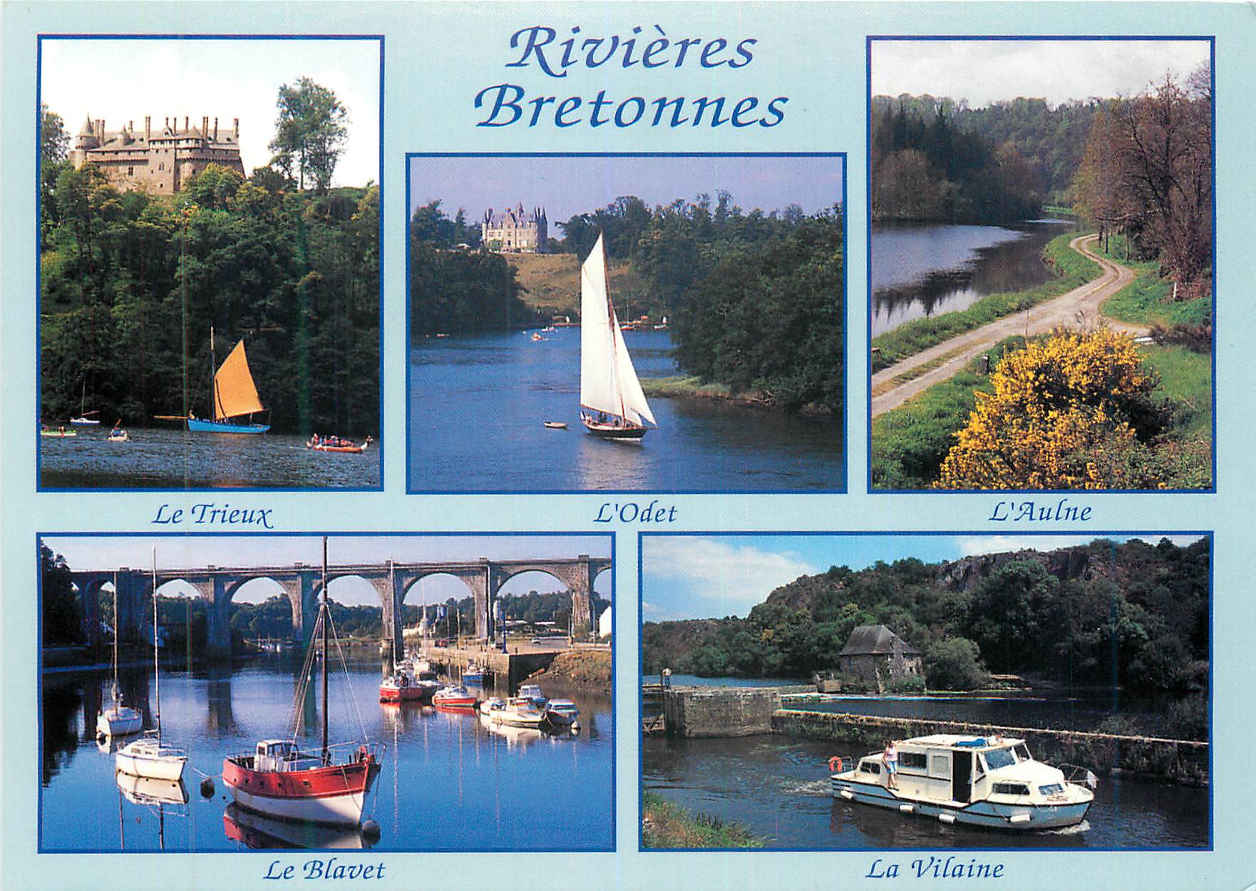 CPM Rivieres Bretonnes Promenade sur les riviÃ¨res de Bretagne