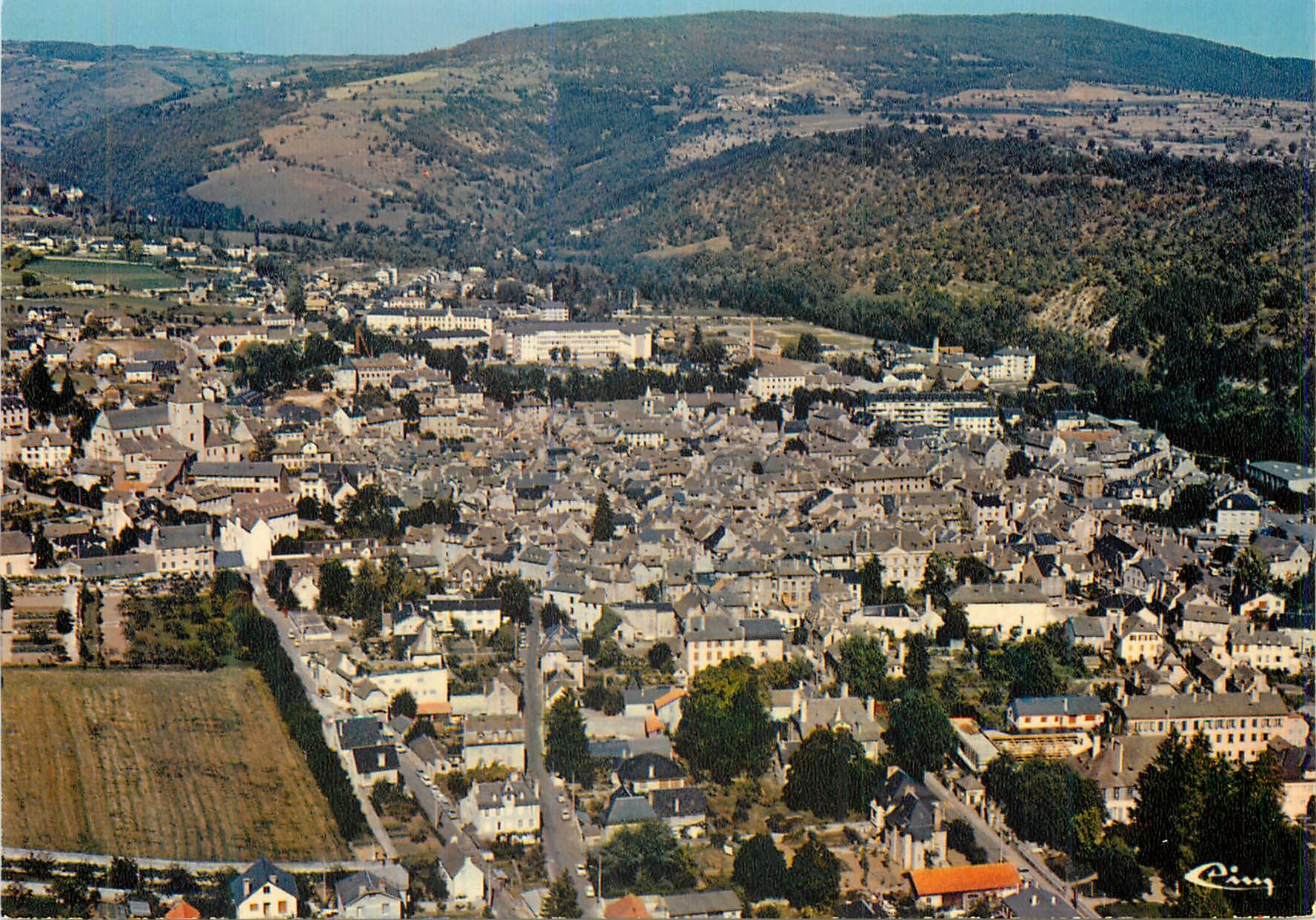 CPM Marvejols(Lozere) Vue generale aerienne