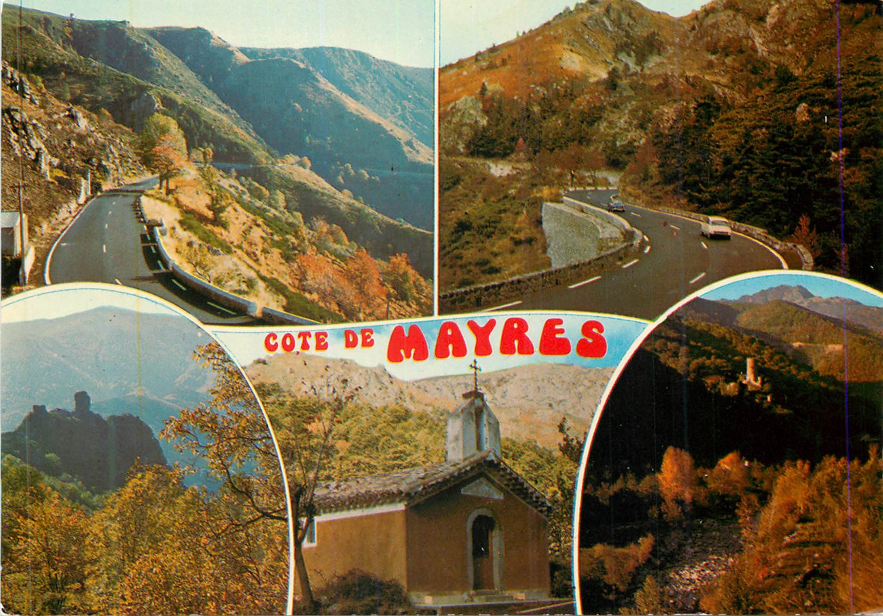 CPM Paysages du Vivarais Le magnifique route qui relie le Bas et le Haut Vivarais