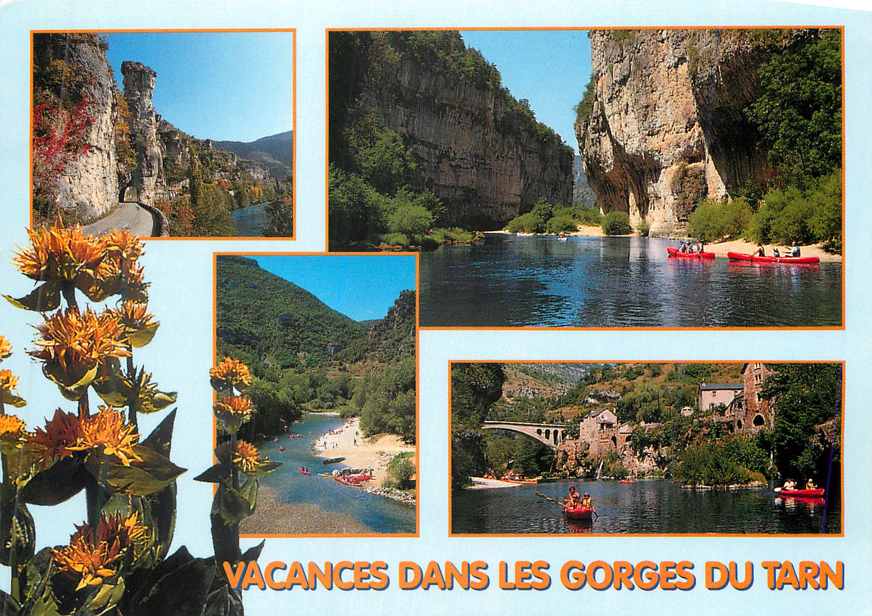 Gorges du Tarn — Vacances dans les Gorges du Tarn — S.A. APA-POUX - ALBI, série GDT S.84